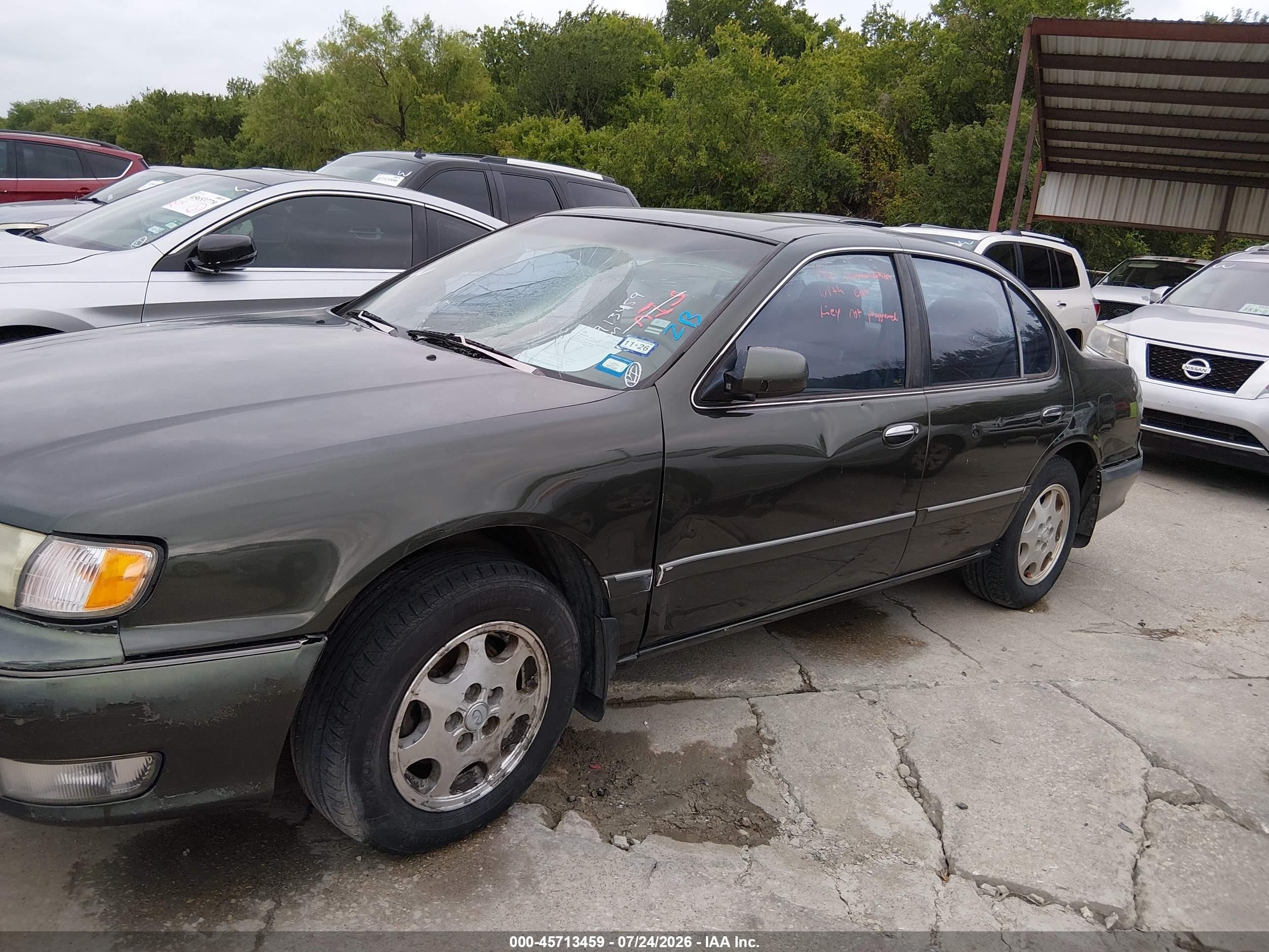 1999 Infiniti I30 Limited/standard/touring Blue vin: JNKCA21A8XT758902