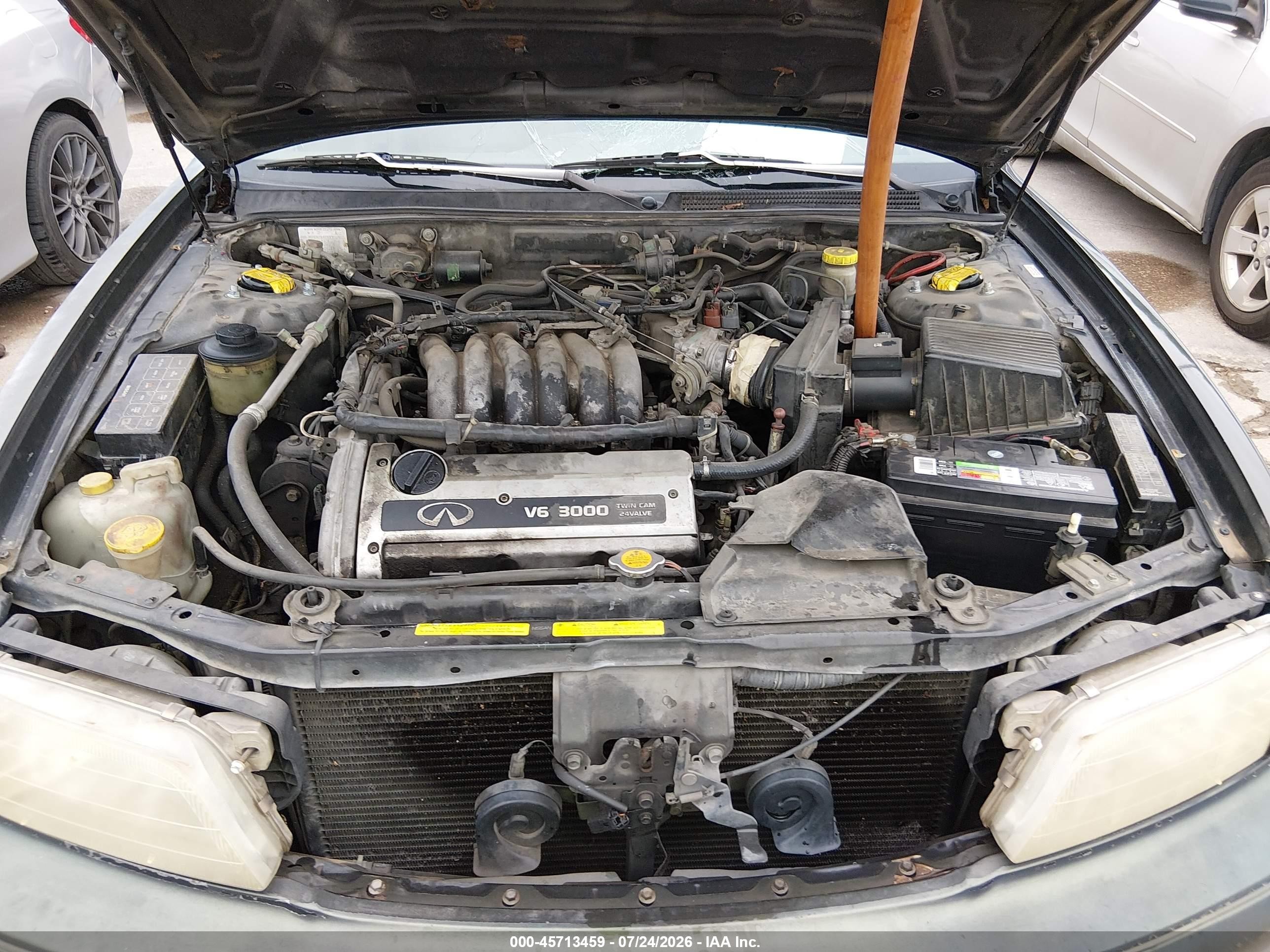 1999 Infiniti I30 Limited/standard/touring Blue vin: JNKCA21A8XT758902
