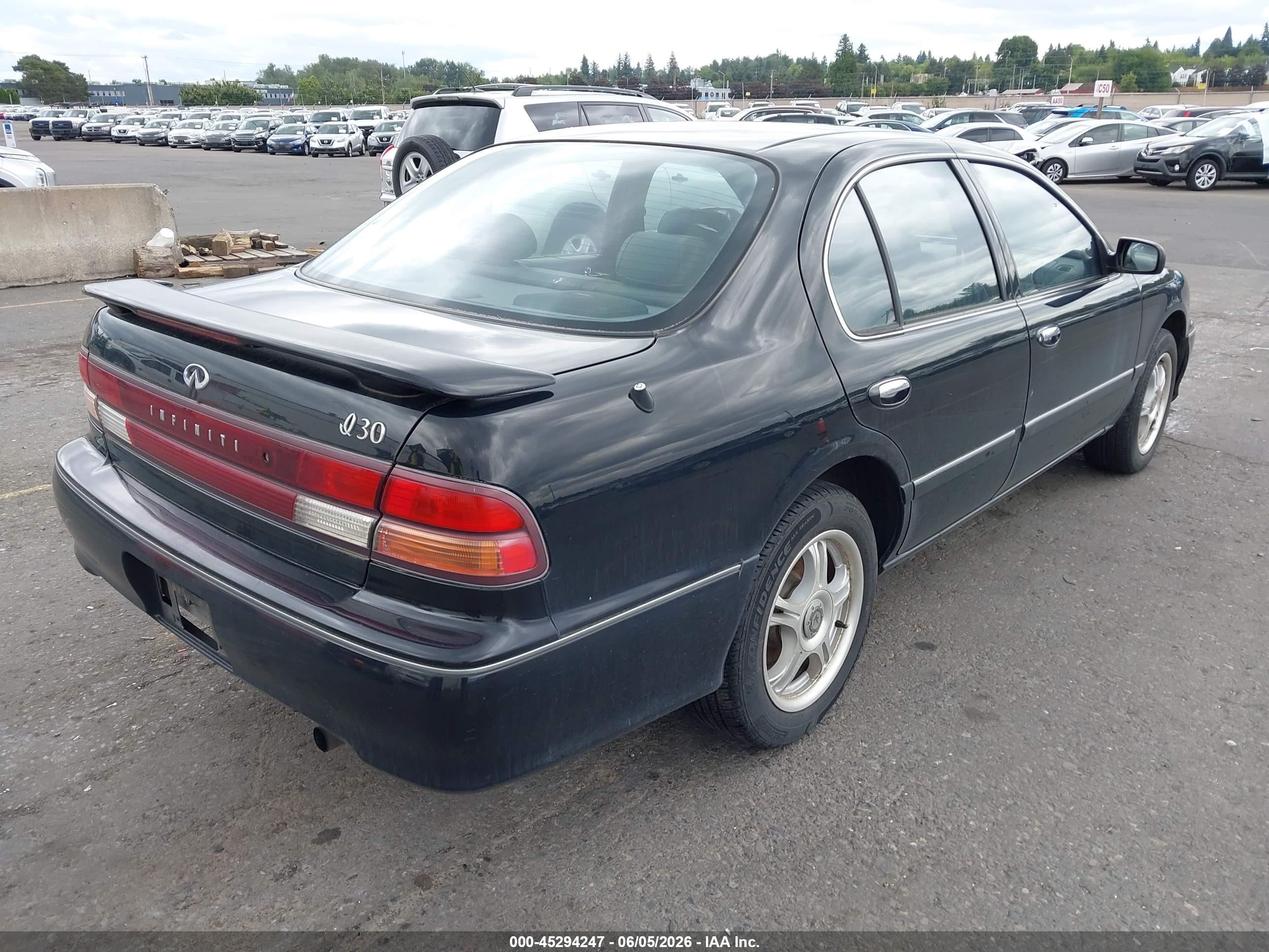 1997 Infiniti I30 Touring Black vin: JNKCA21D4VT515255