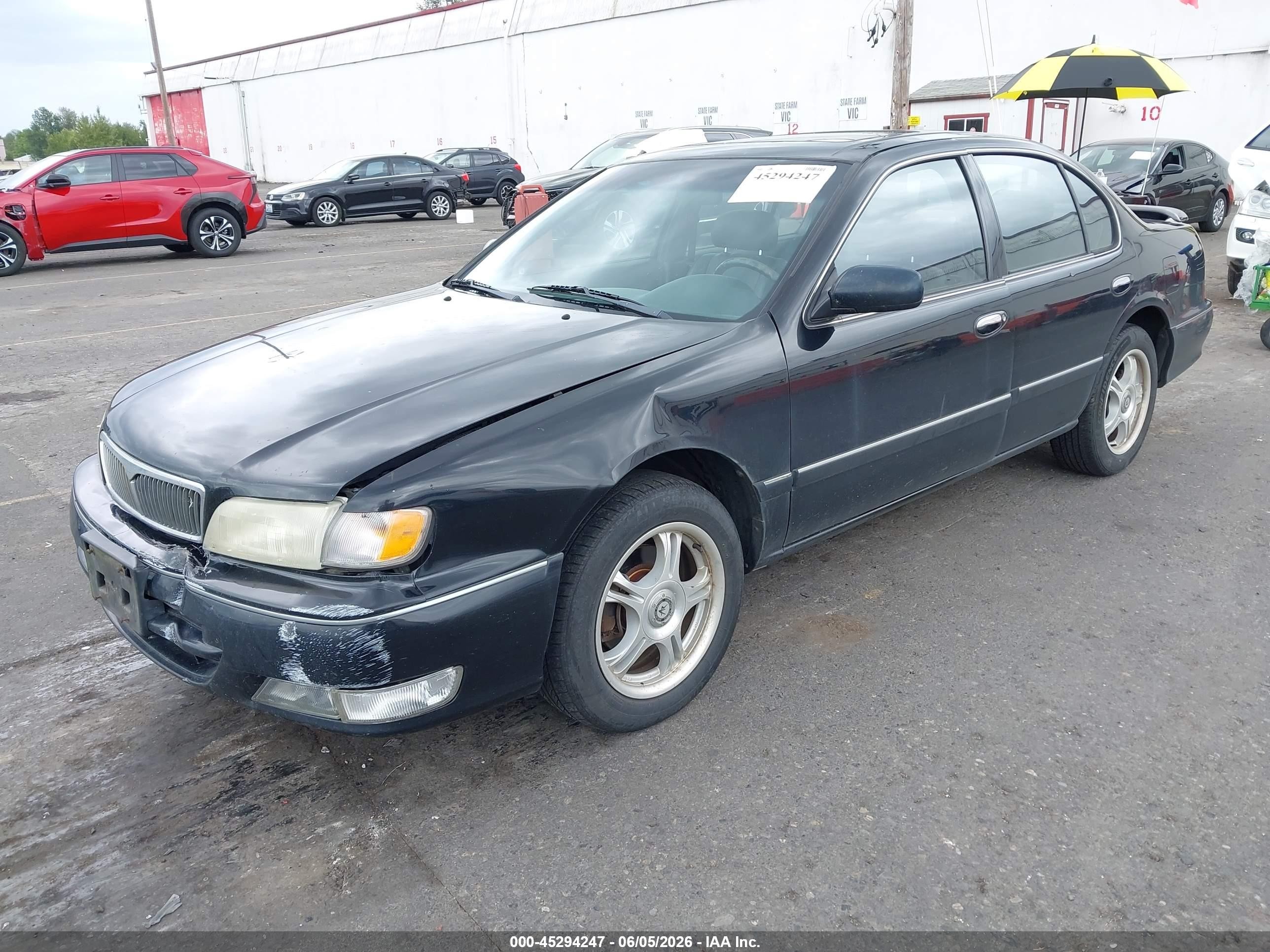 1997 Infiniti I30 Touring Black vin: JNKCA21D4VT515255