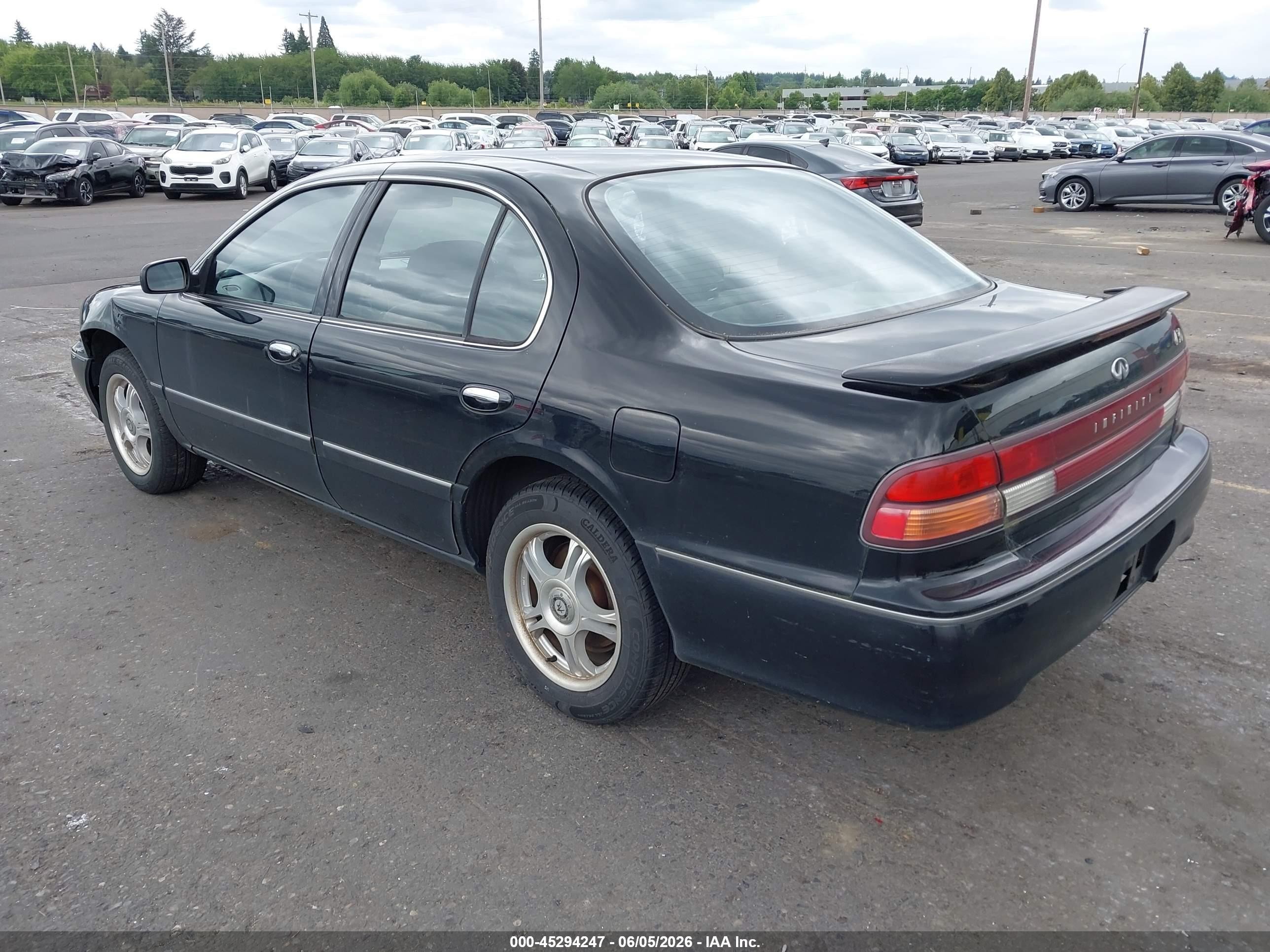 1997 Infiniti I30 Touring Black vin: JNKCA21D4VT515255
