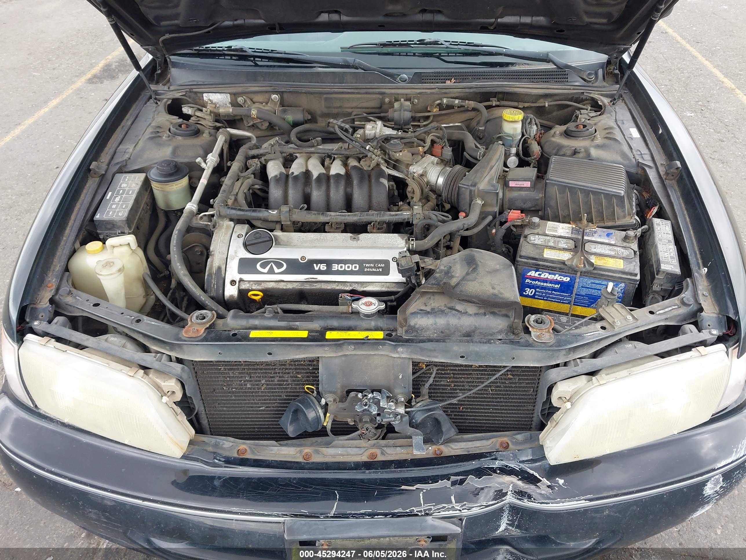 1997 Infiniti I30 Touring Black vin: JNKCA21D4VT515255