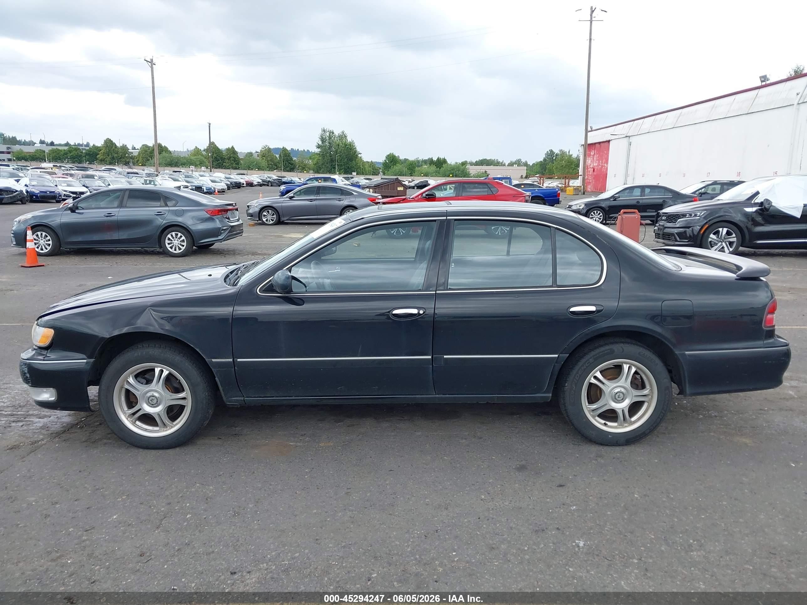 1997 Infiniti I30 Touring Black vin: JNKCA21D4VT515255