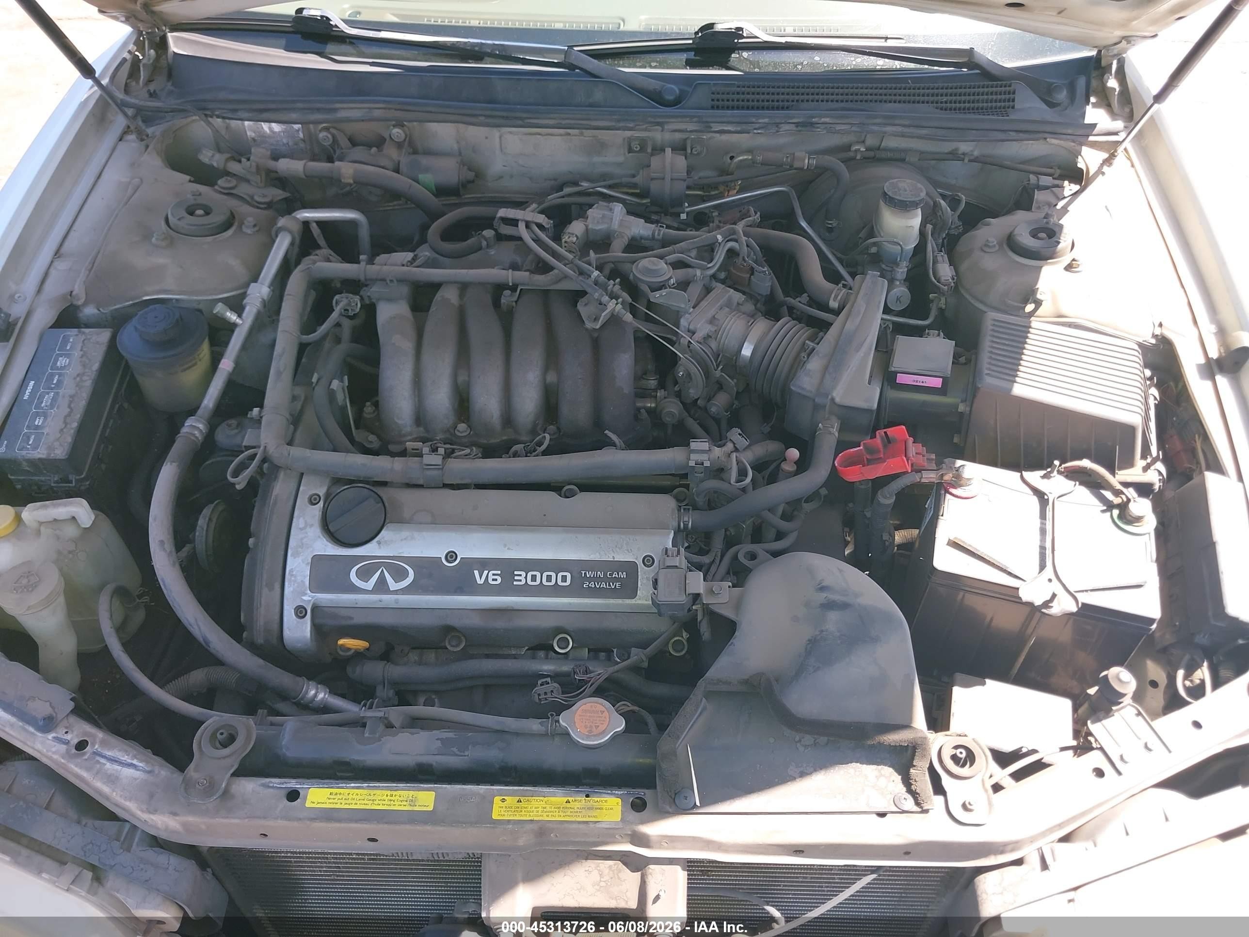 1997 Infiniti I30 Touring White vin: JNKCA21D7VT402271