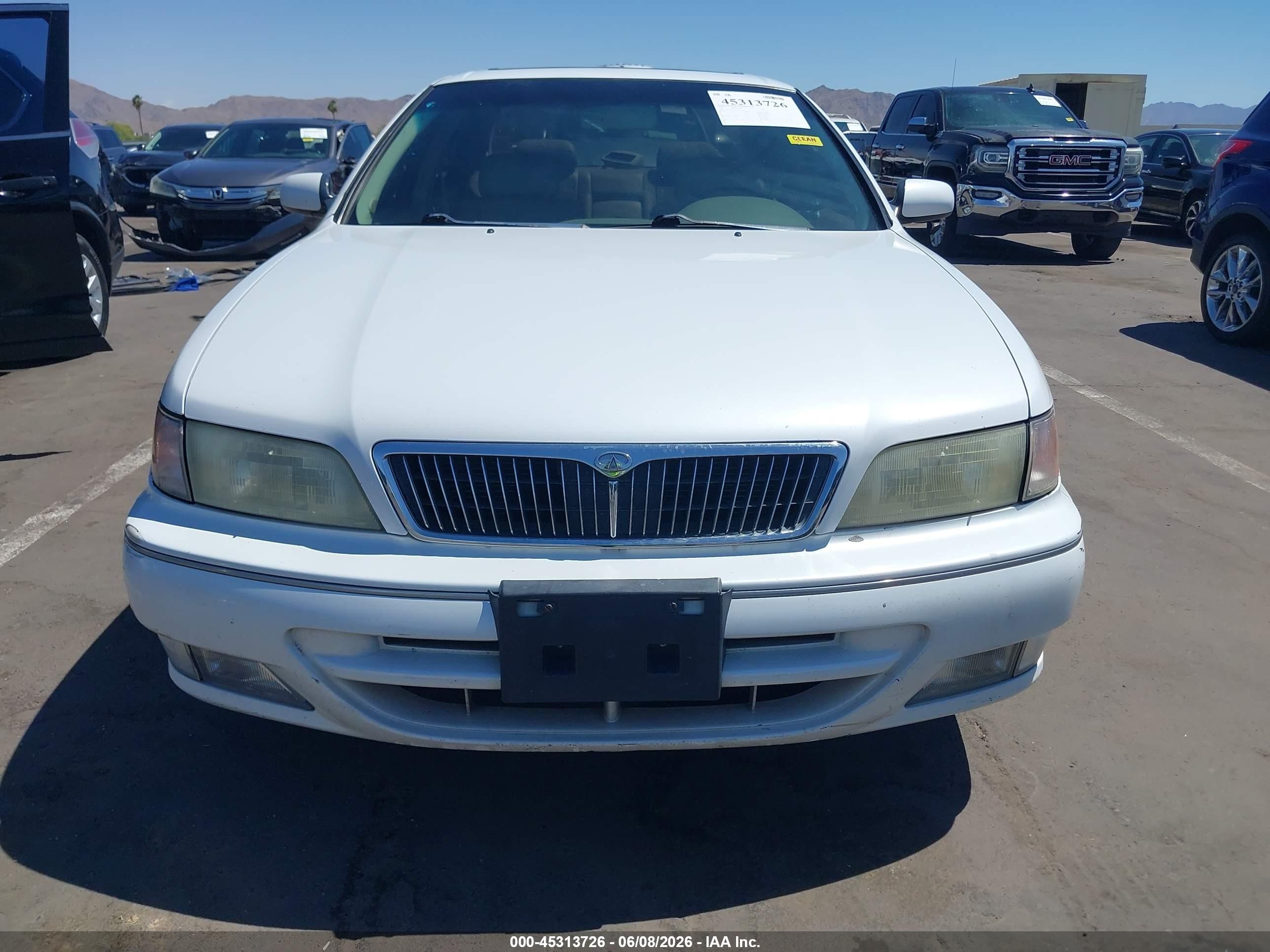 1997 Infiniti I30 Touring White vin: JNKCA21D7VT402271