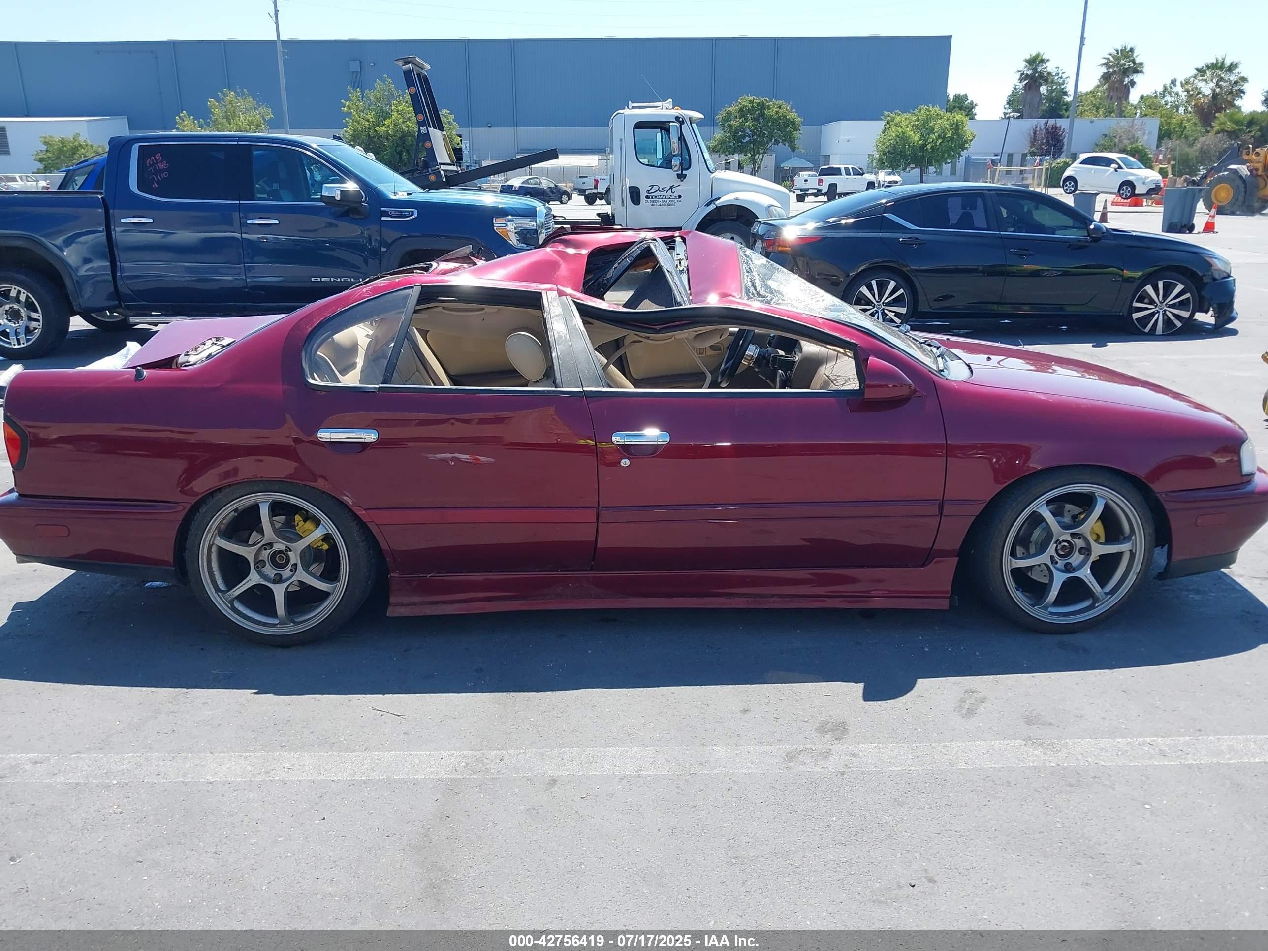 1994 Infiniti G20   Burgundy vin: JNKCP01D6RT500474