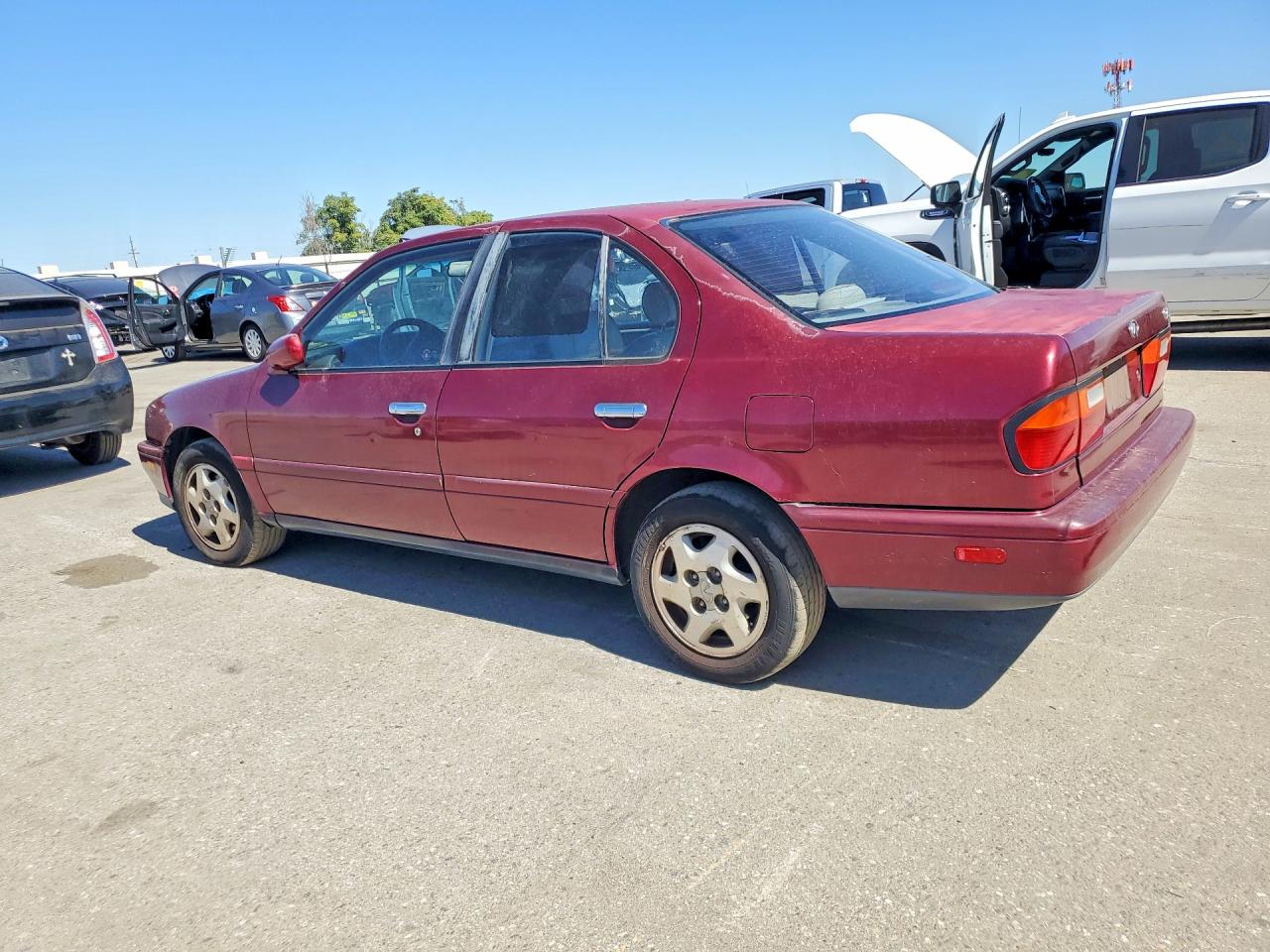 1994 Infiniti G20 Base Red vin: JNKCP01D6RT501365