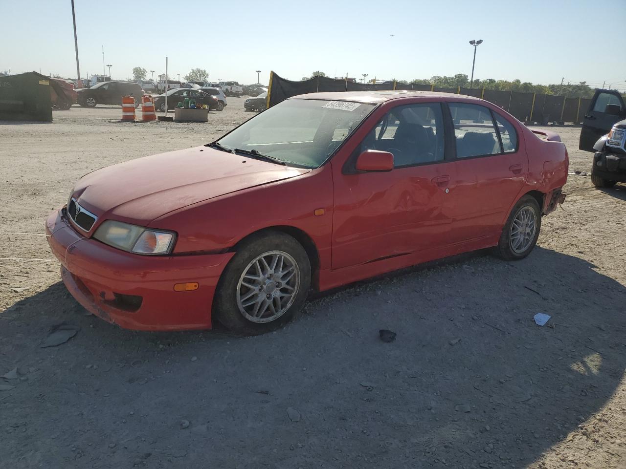 1999 Infiniti G20 Красный vin: JNKCP11A2XT008646