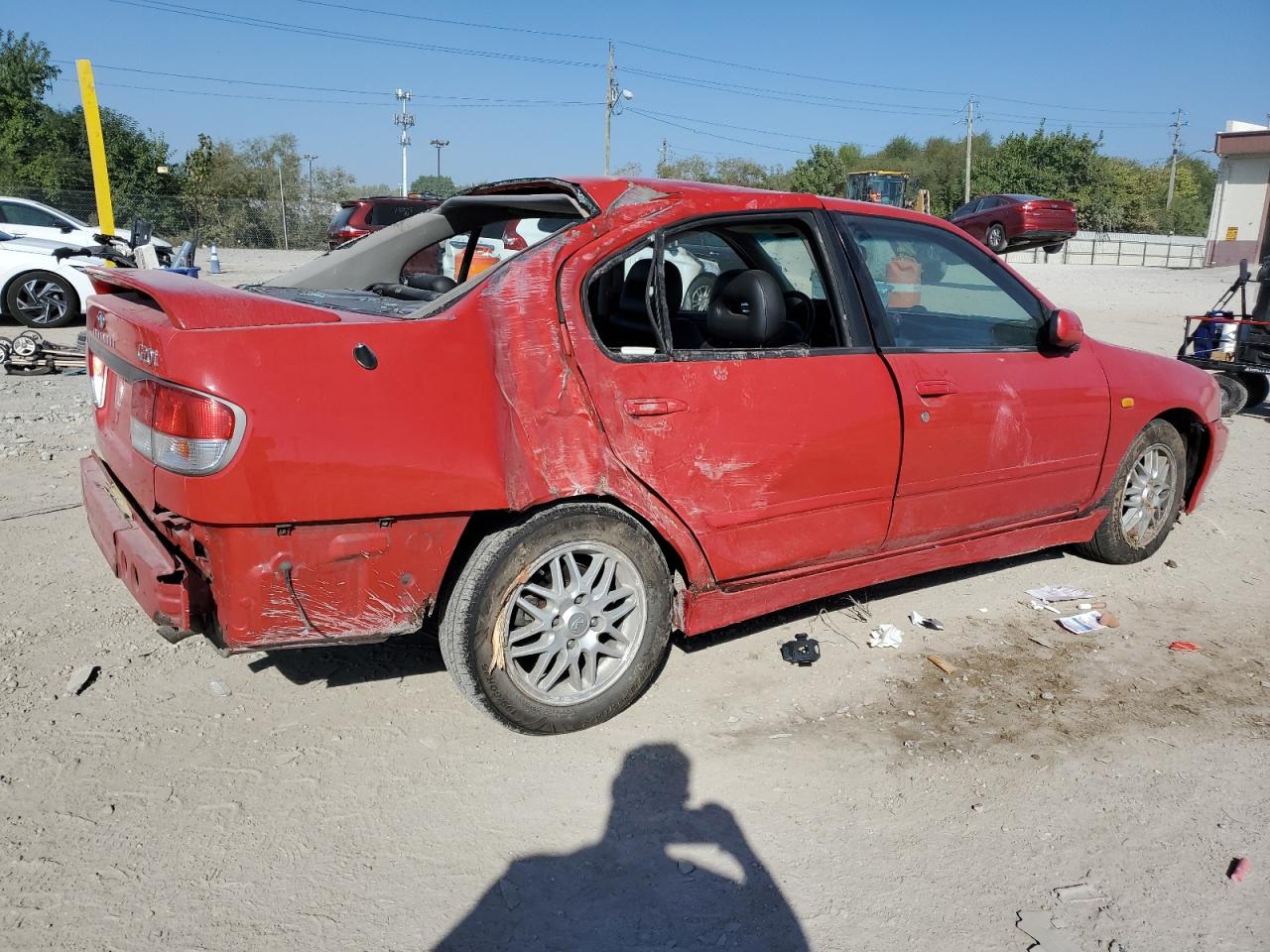 1999 Infiniti G20 Красный vin: JNKCP11A2XT008646