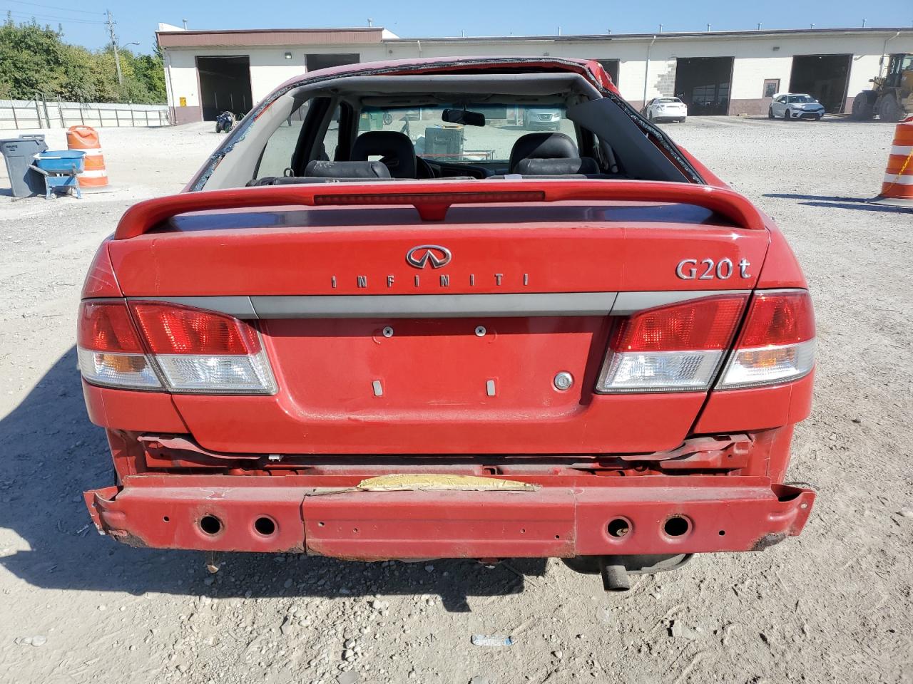 1999 Infiniti G20 Красный vin: JNKCP11A2XT008646