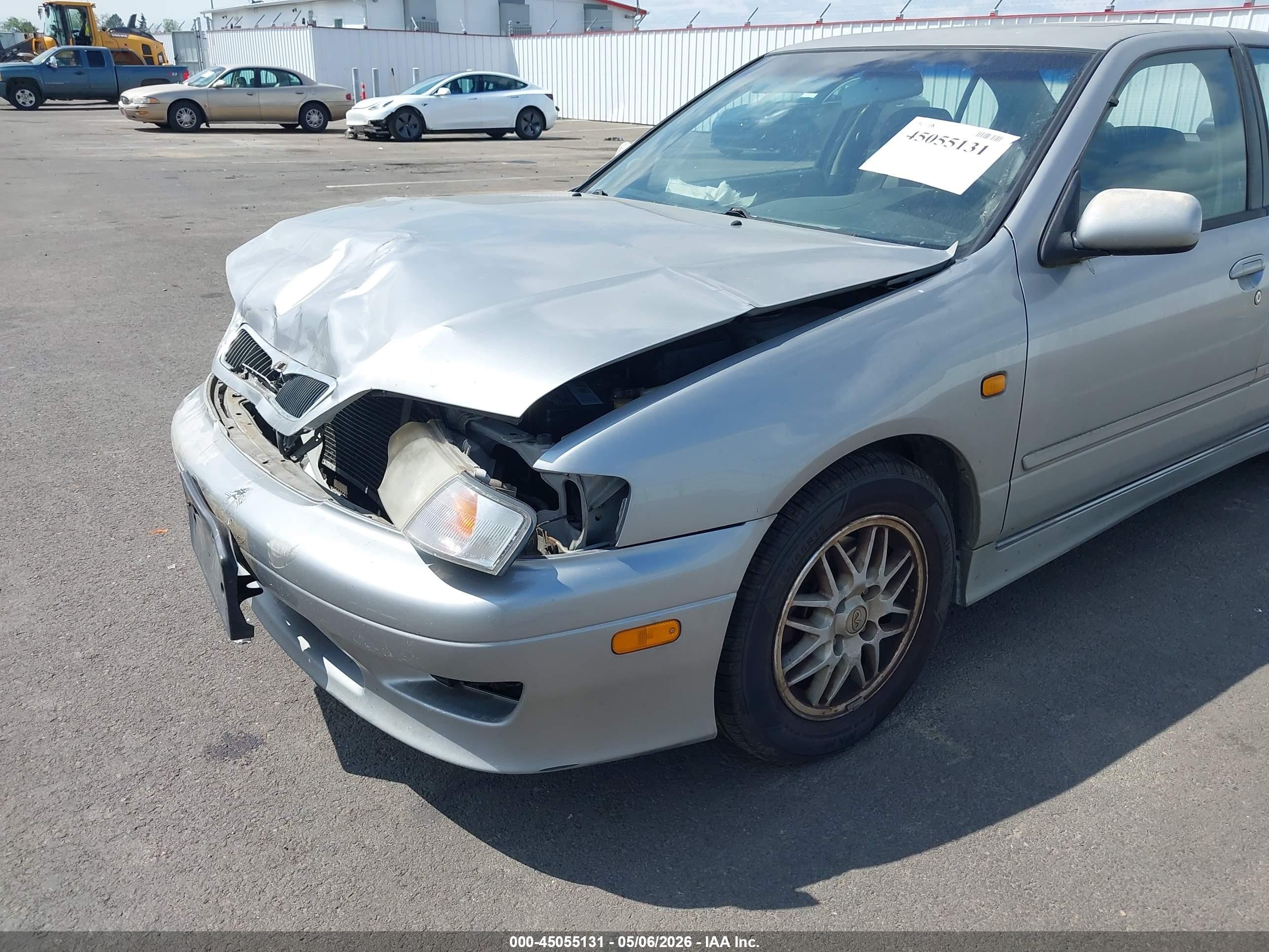 2000 Infiniti G20 Luxury/touring Gray vin: JNKCP11A3YT309623