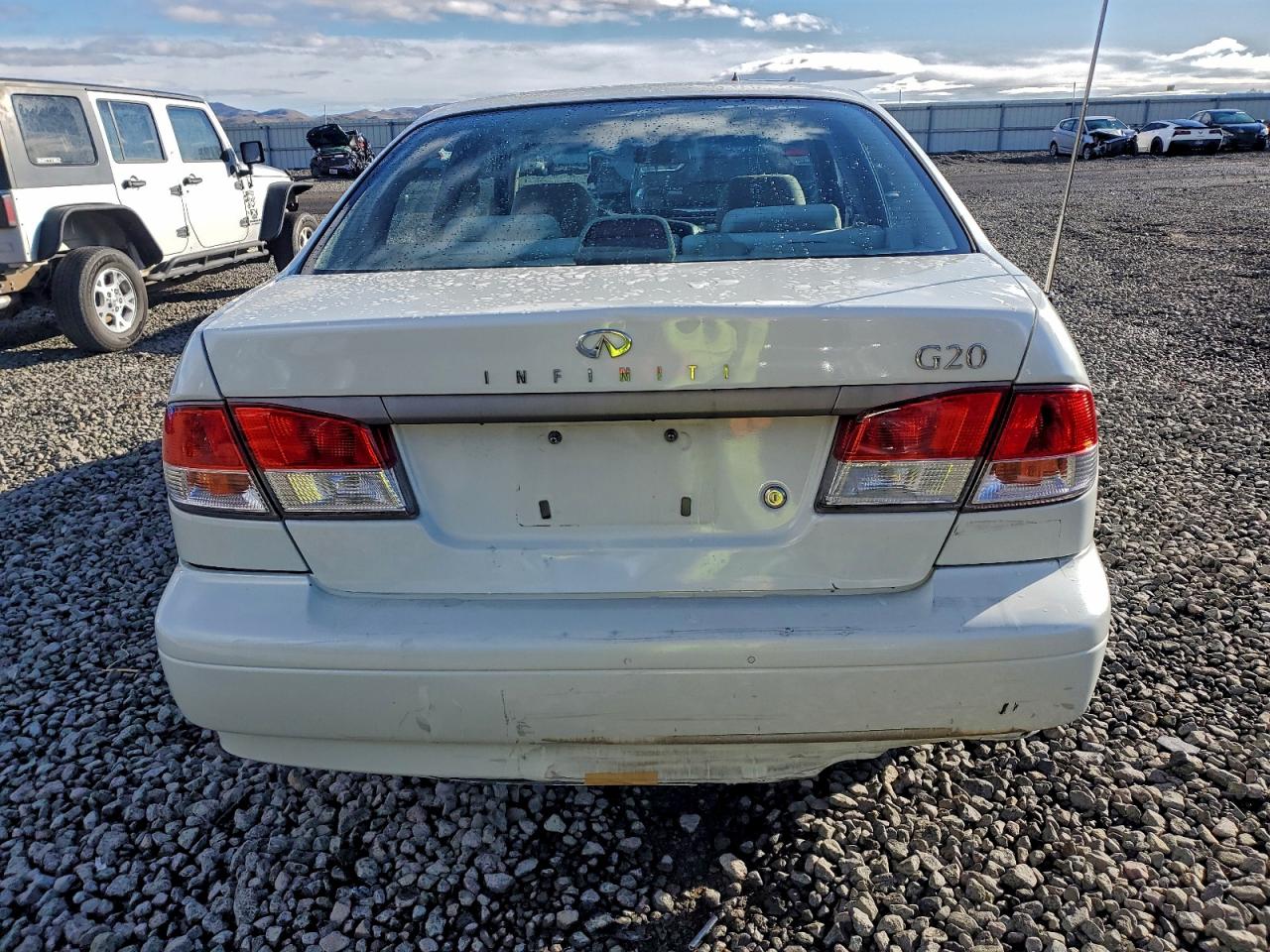 1999 Infiniti G20 Белый vin: JNKCP11A4XT012570