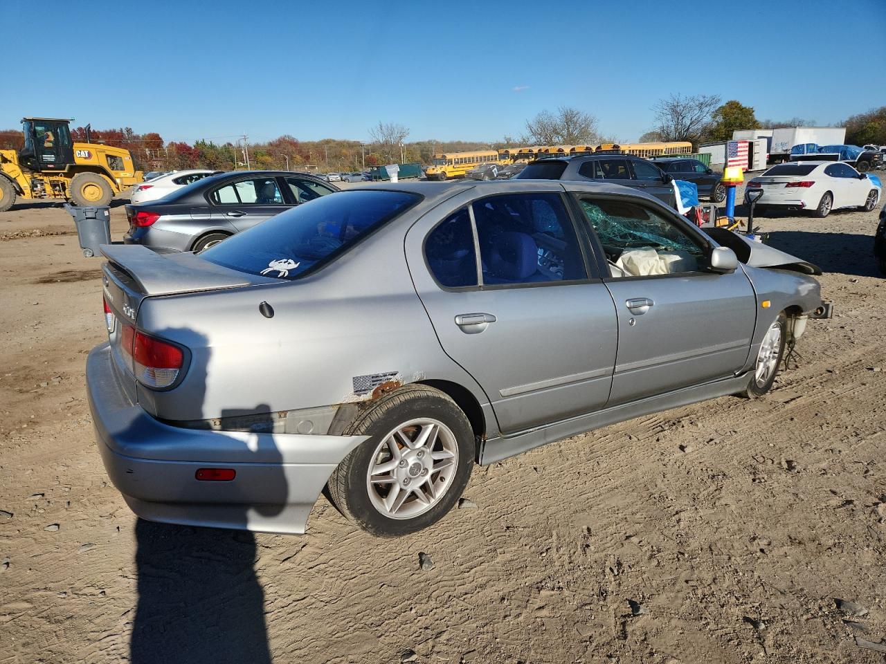 1999 Infiniti G20 Серебряный vin: JNKCP11A4XT021110