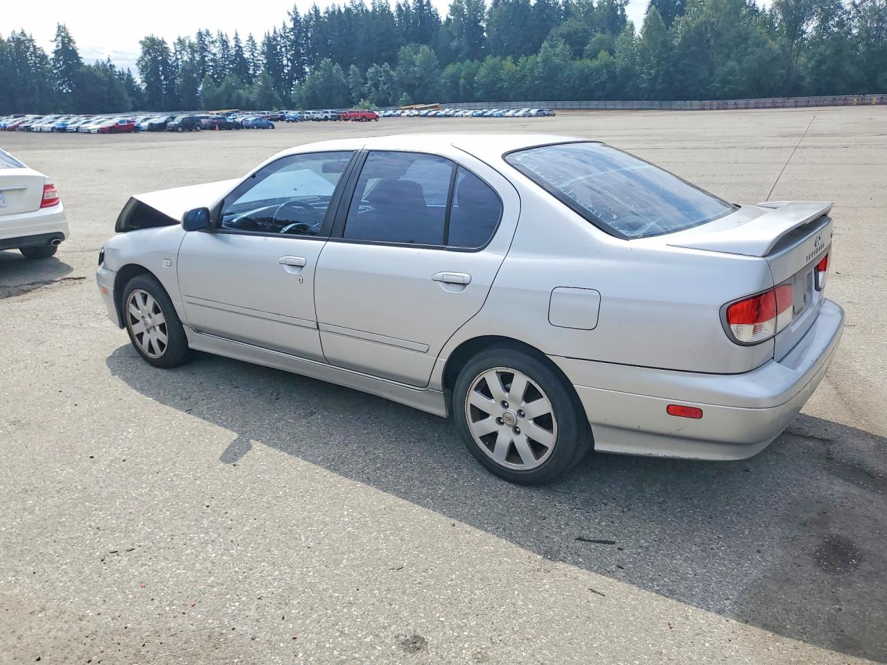 2002 Infiniti G20 Base Silver vin: JNKCP11A52T506493