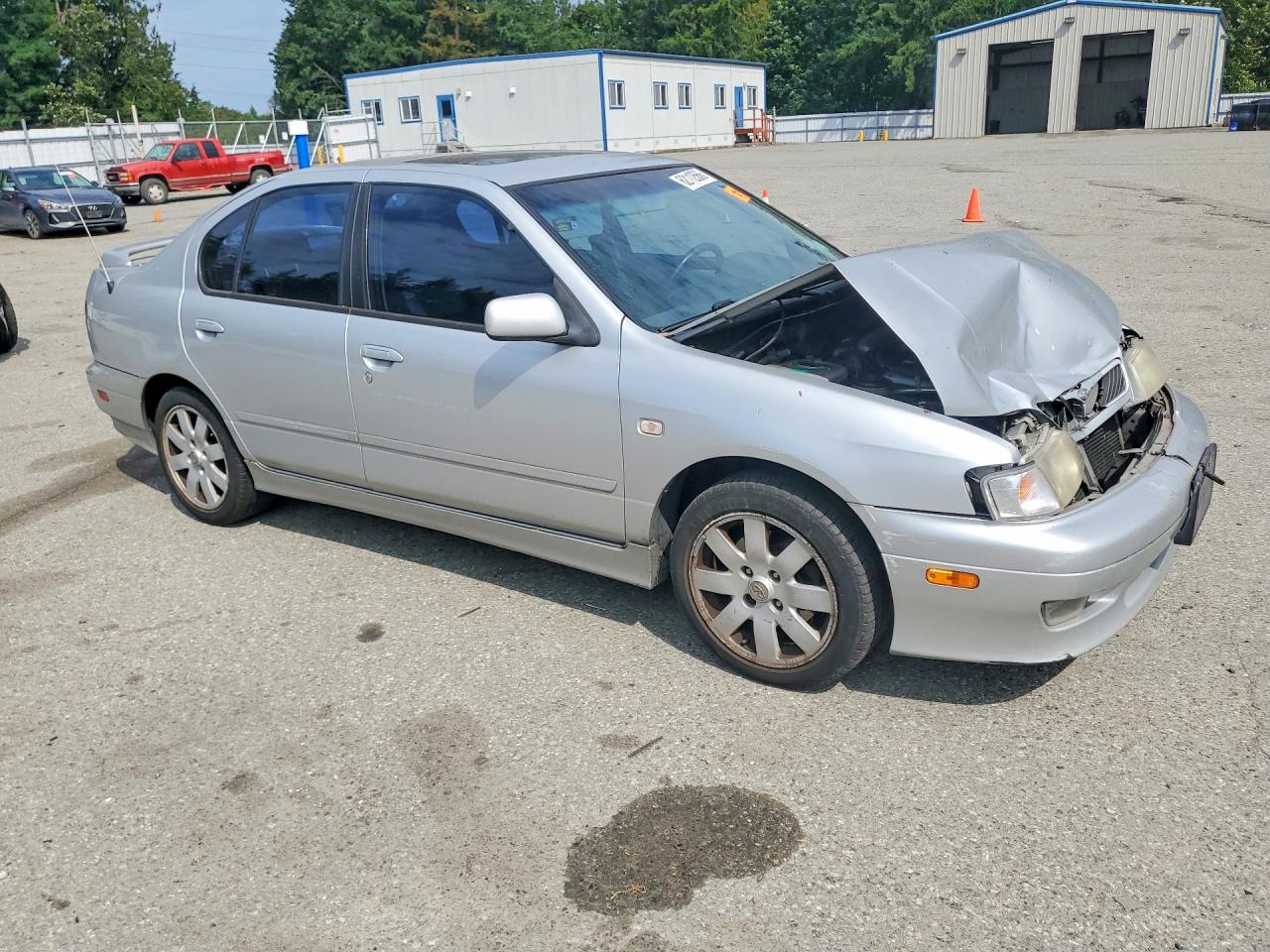 2002 Infiniti G20 Base Silver vin: JNKCP11A52T506493