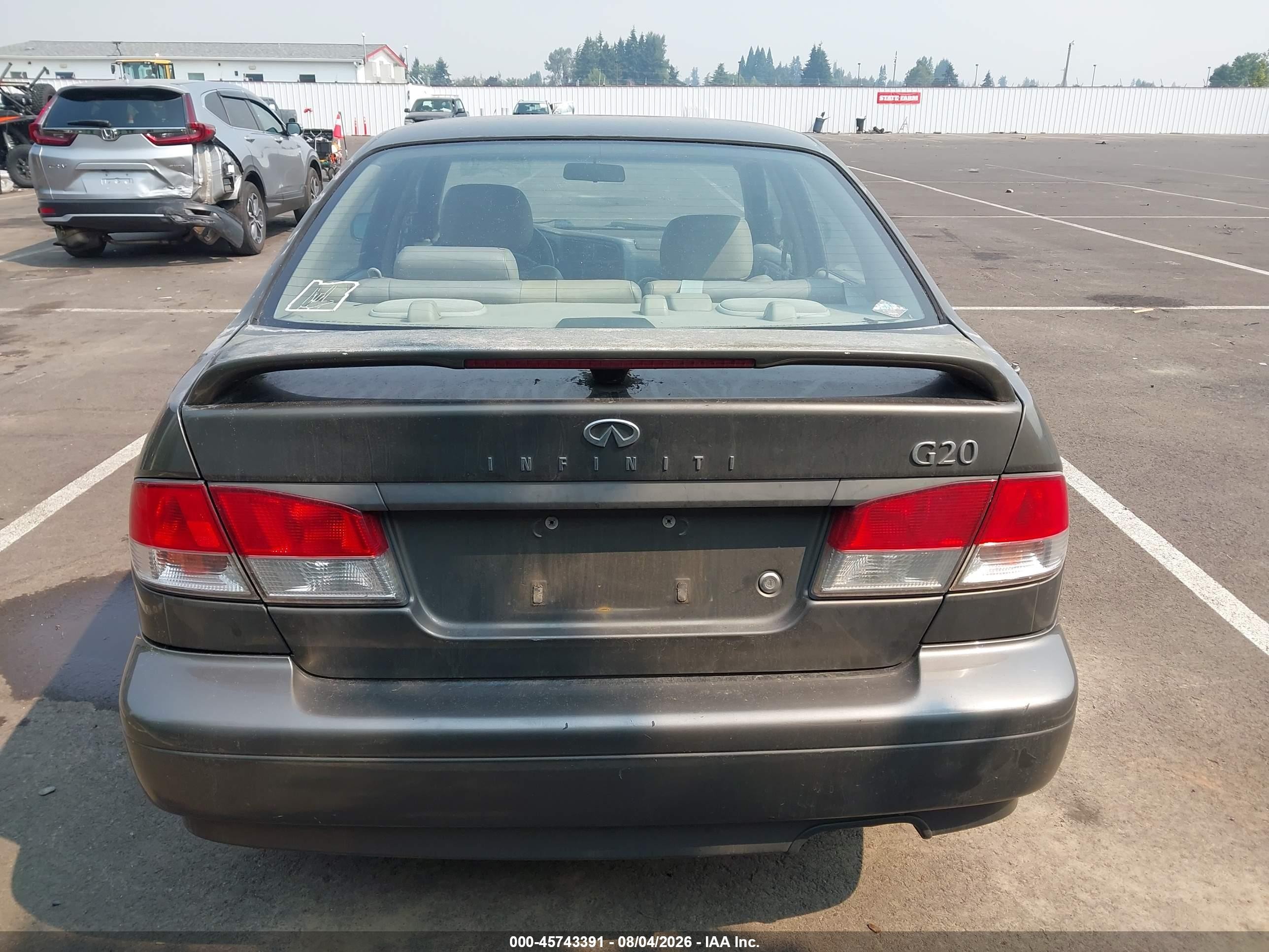 2001 Infiniti G20 Luxury Brown vin: JNKCP11A71T406667