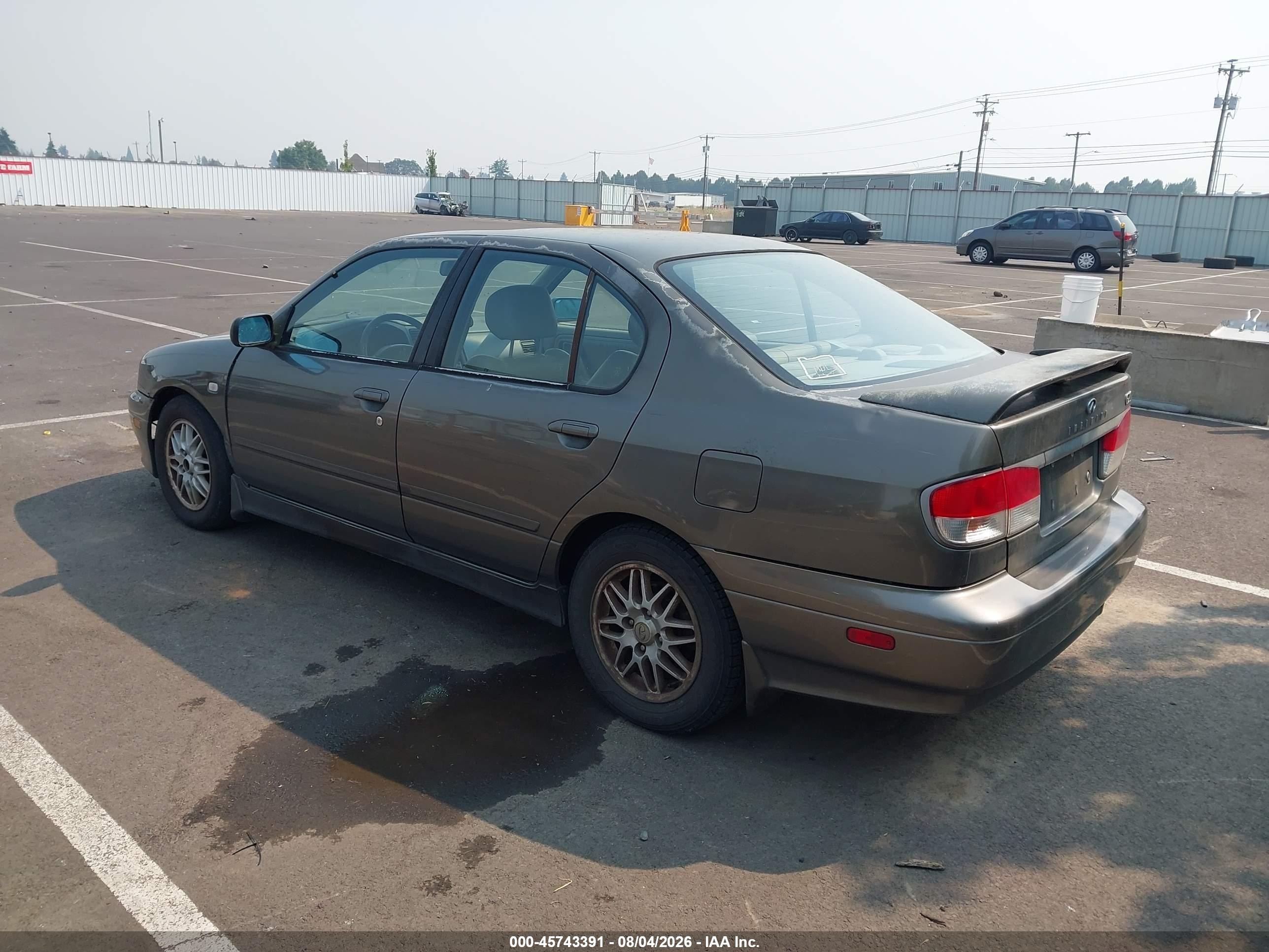 2001 Infiniti G20 Luxury Brown vin: JNKCP11A71T406667