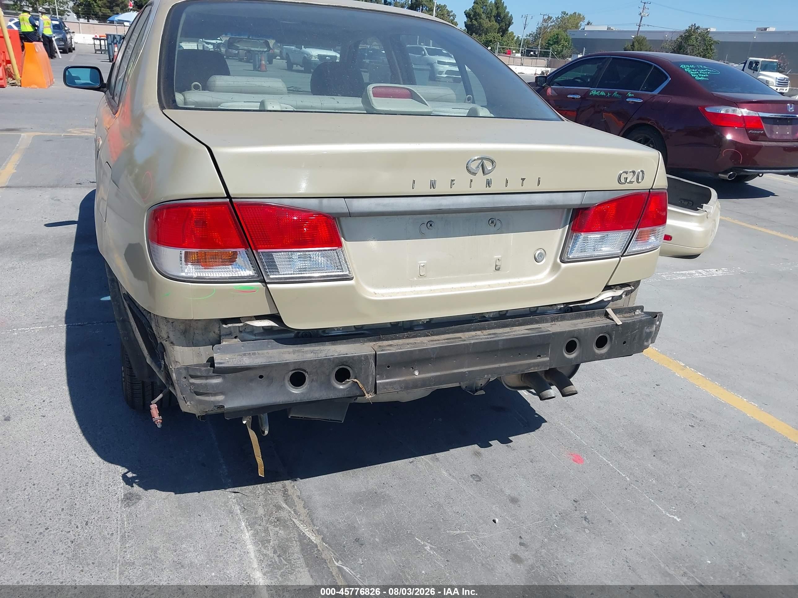 2002 Infiniti G20 Luxury Brown vin: JNKCP11A82T502289