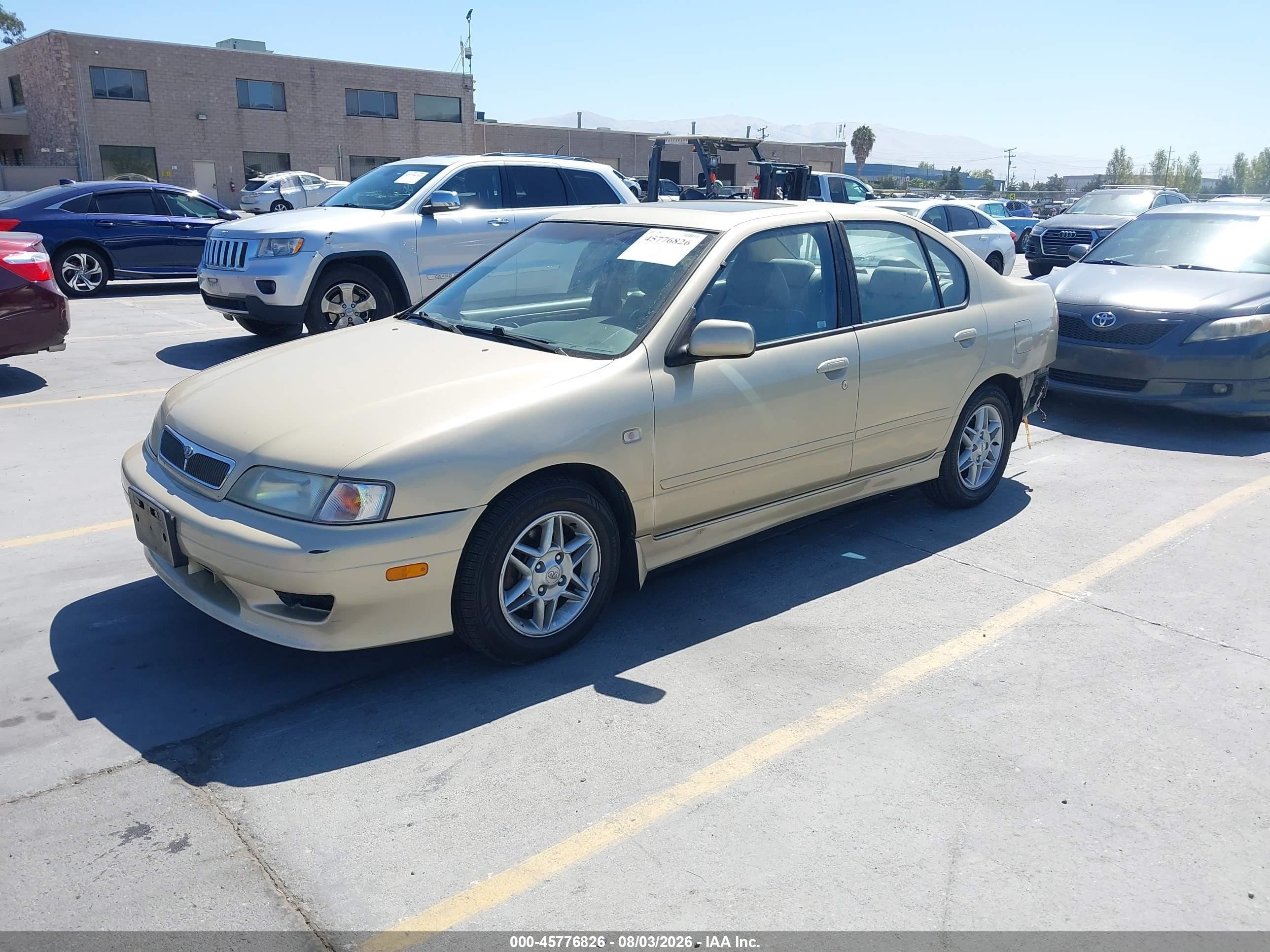 2002 Infiniti G20 Luxury Brown vin: JNKCP11A82T502289
