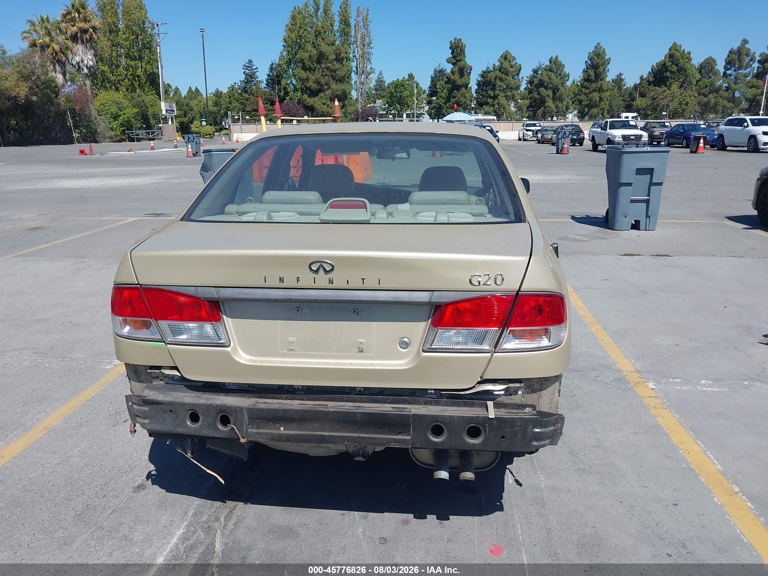 2002 Infiniti G20 Luxury Brown vin: JNKCP11A82T502289