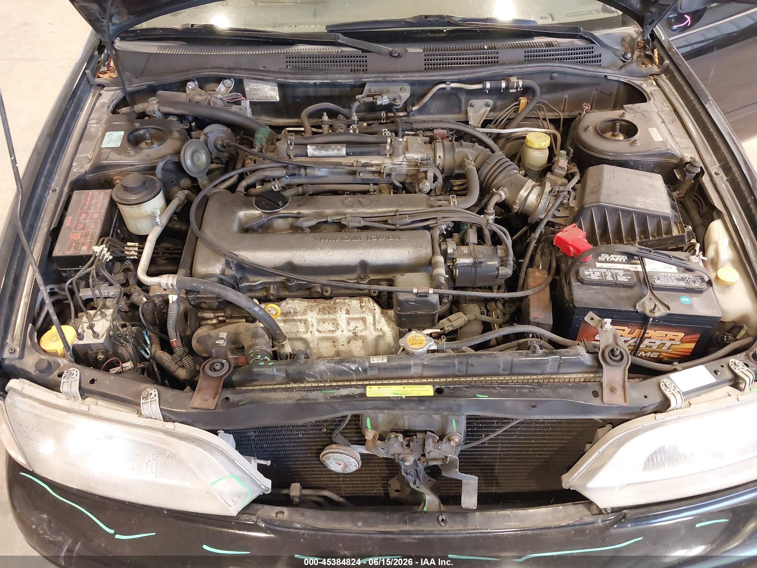 1999 Infiniti G20 Standard/touring Черный vin: JNKCP11A8XT018162