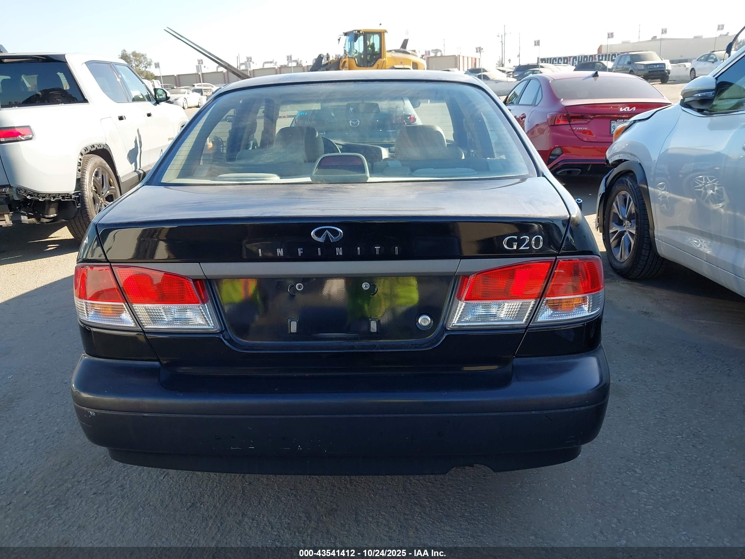 1999 Infiniti G20 Standard/touring Black vin: JNKCP11A8XT019974