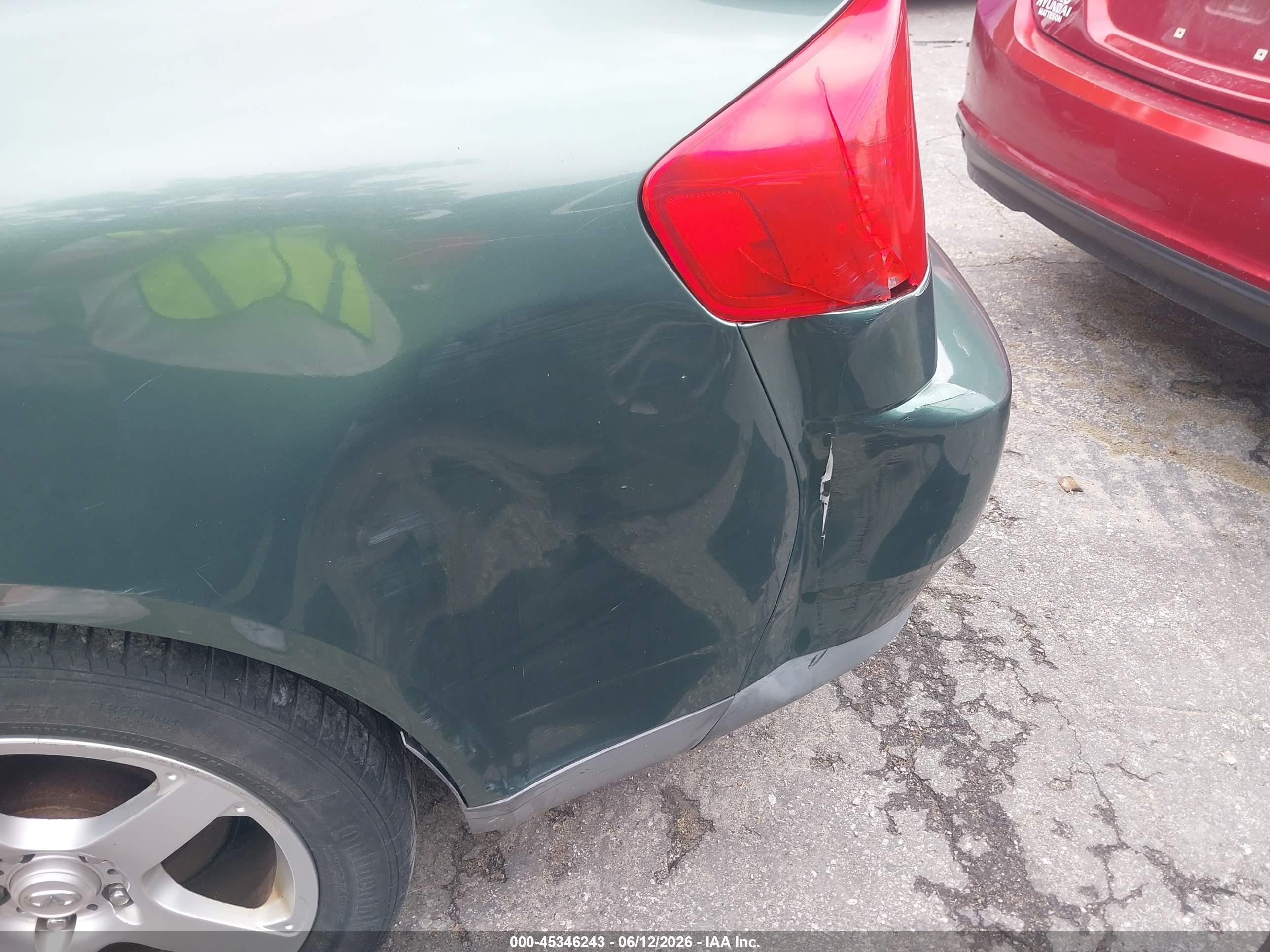 2003 Infiniti G35 Luxury Leather Green vin: JNKCV51E03M010190