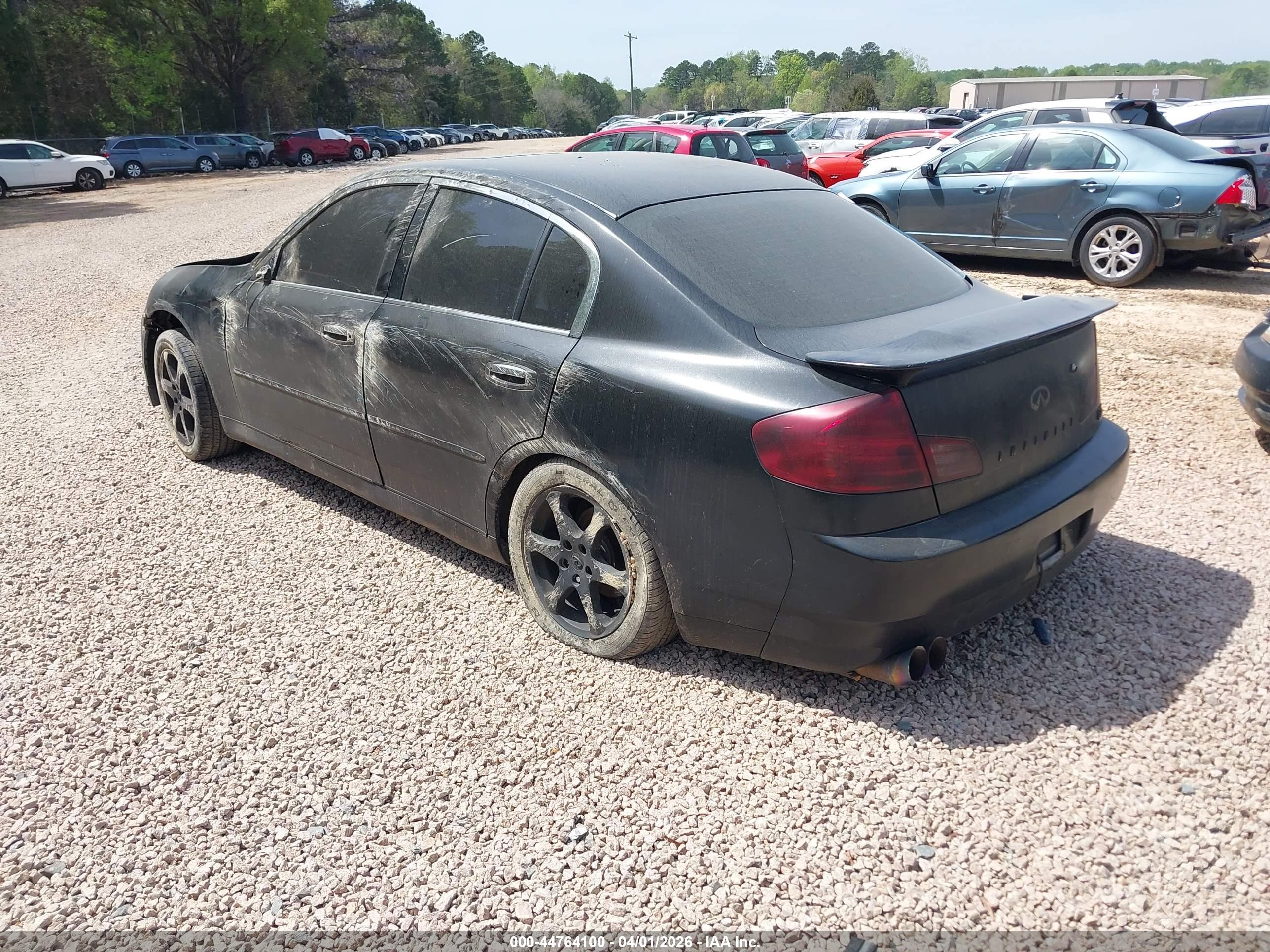 2003 Infiniti G35 Luxury Leather Black vin: JNKCV51E03M302549