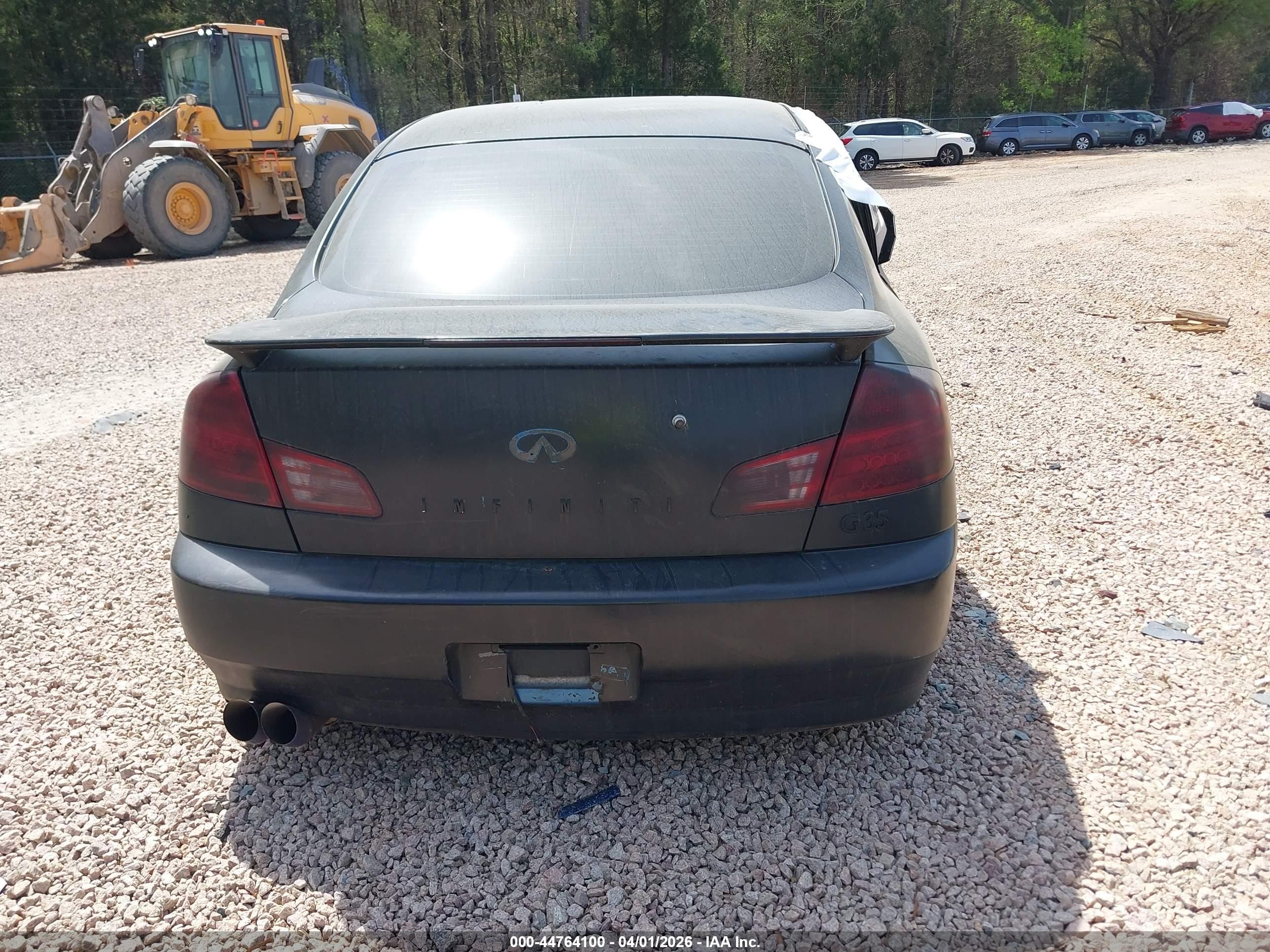 2003 Infiniti G35 Luxury Leather Black vin: JNKCV51E03M302549