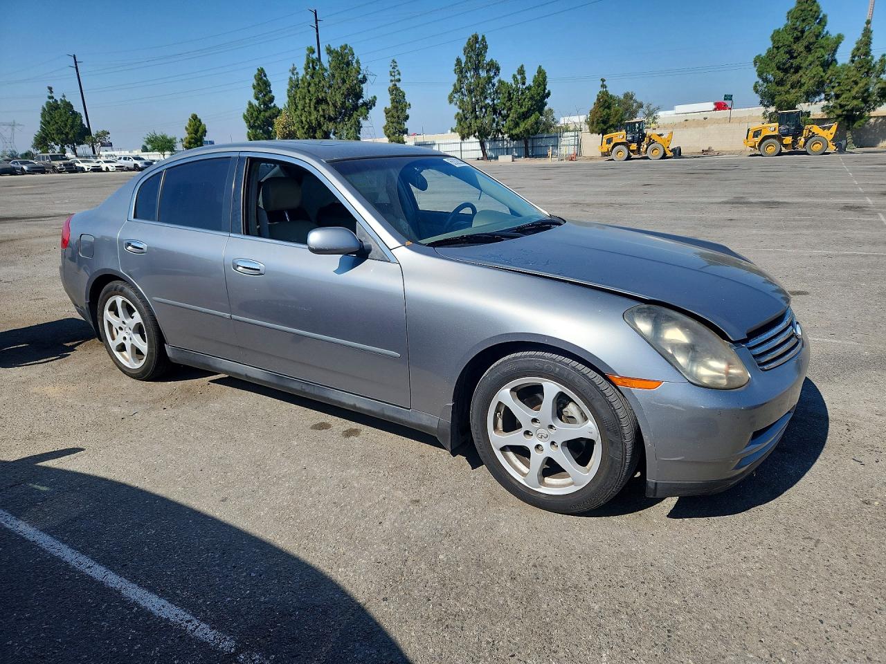 2004 Infiniti G35 Base Gray vin: JNKCV51E04M616784