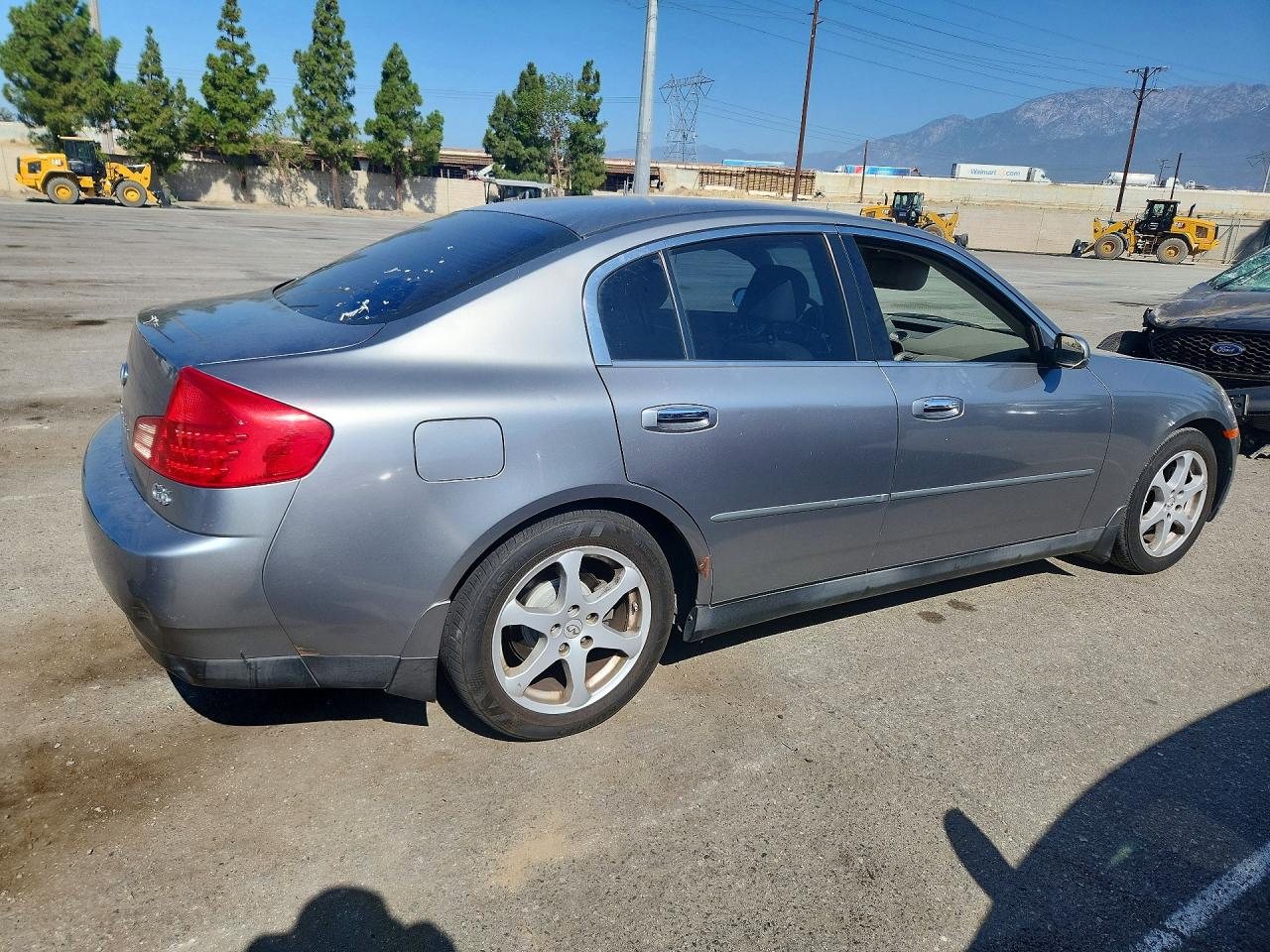 2004 Infiniti G35 Base Gray vin: JNKCV51E04M616784