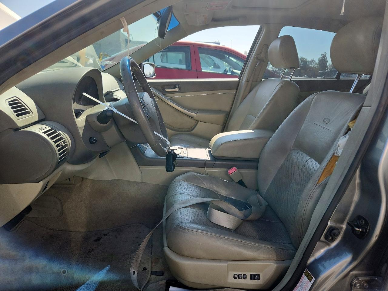 2004 Infiniti G35 Base Gray vin: JNKCV51E04M616784