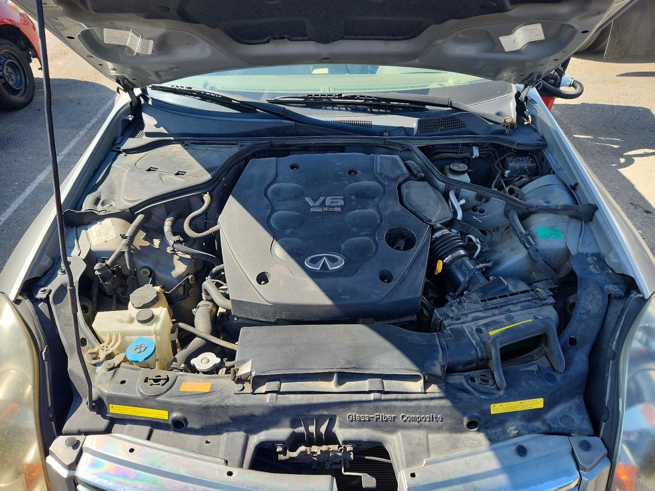2004 Infiniti G35 Base Gray vin: JNKCV51E04M616784