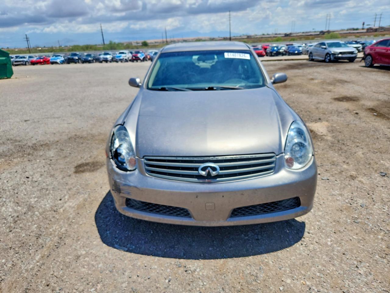 2006 Infiniti G35 Base Silver vin: JNKCV51E06M511455