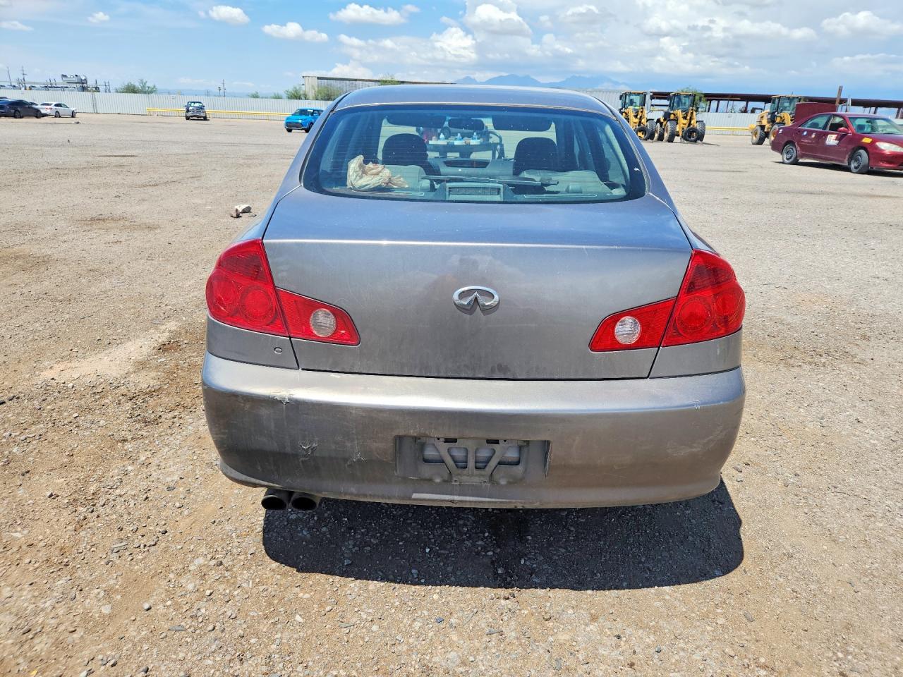 2006 Infiniti G35 Base Silver vin: JNKCV51E06M511455