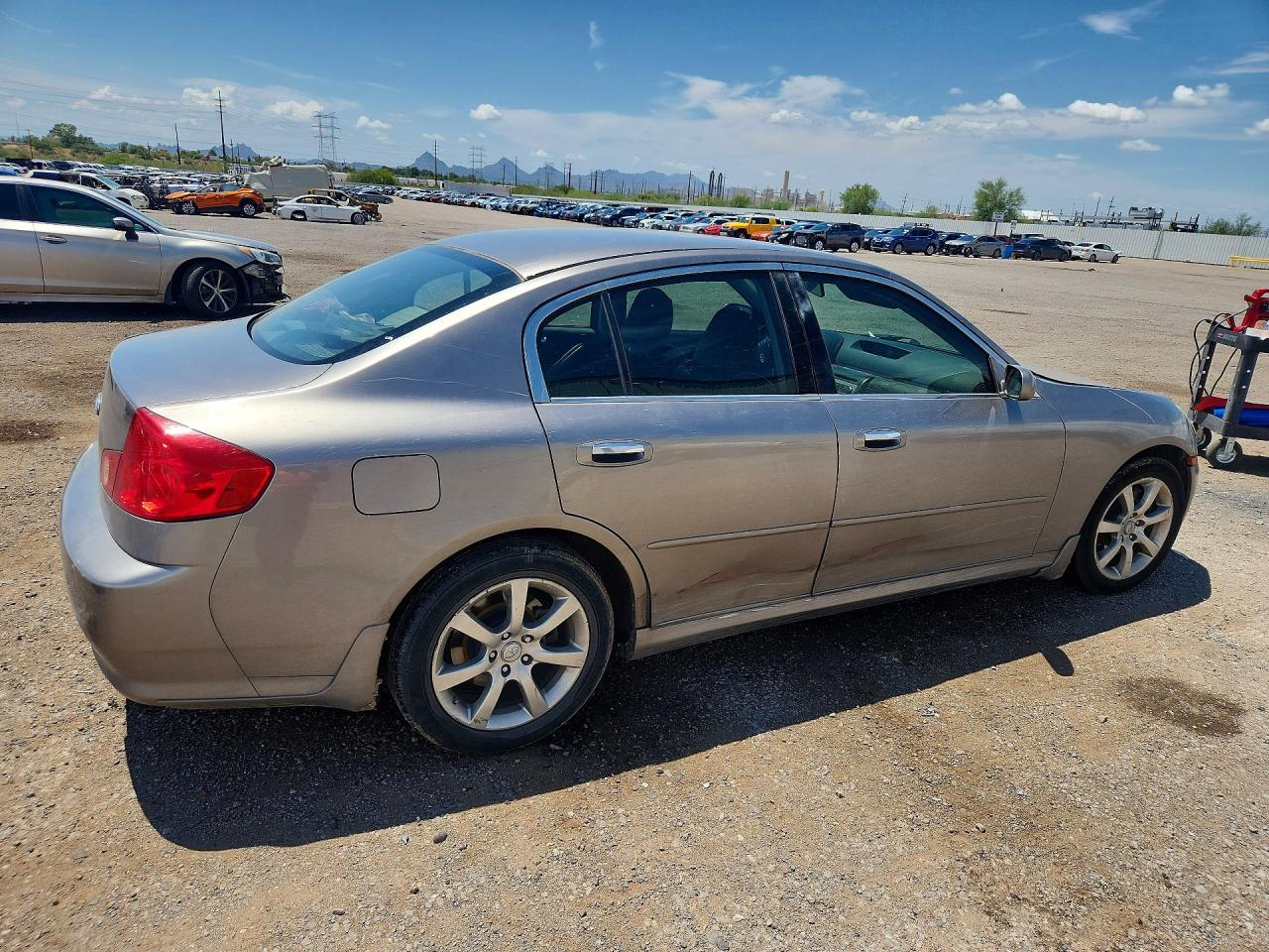 2006 Infiniti G35 Base Silver vin: JNKCV51E06M511455