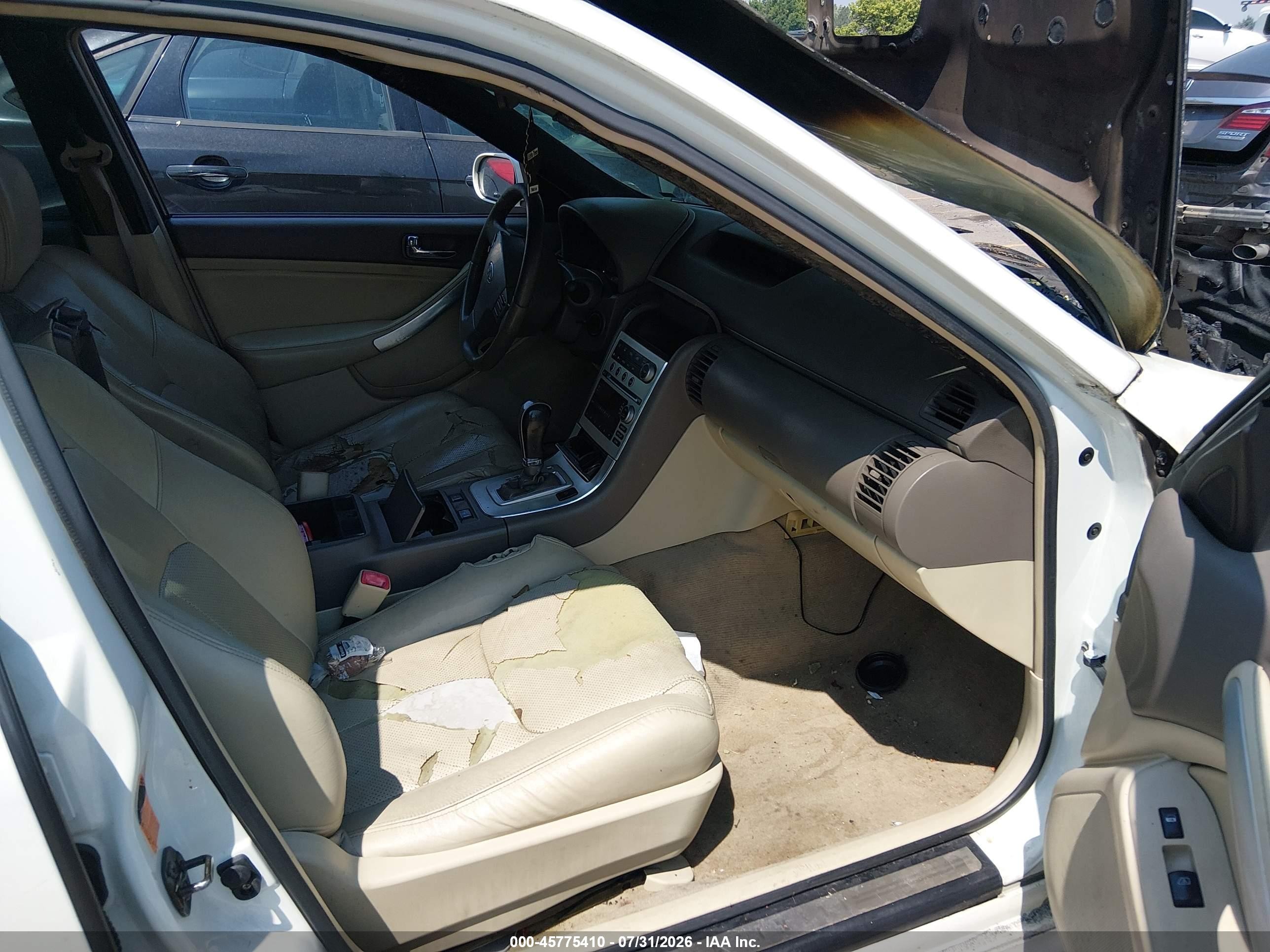 2006 Infiniti G35   Белый vin: JNKCV51E06M515764