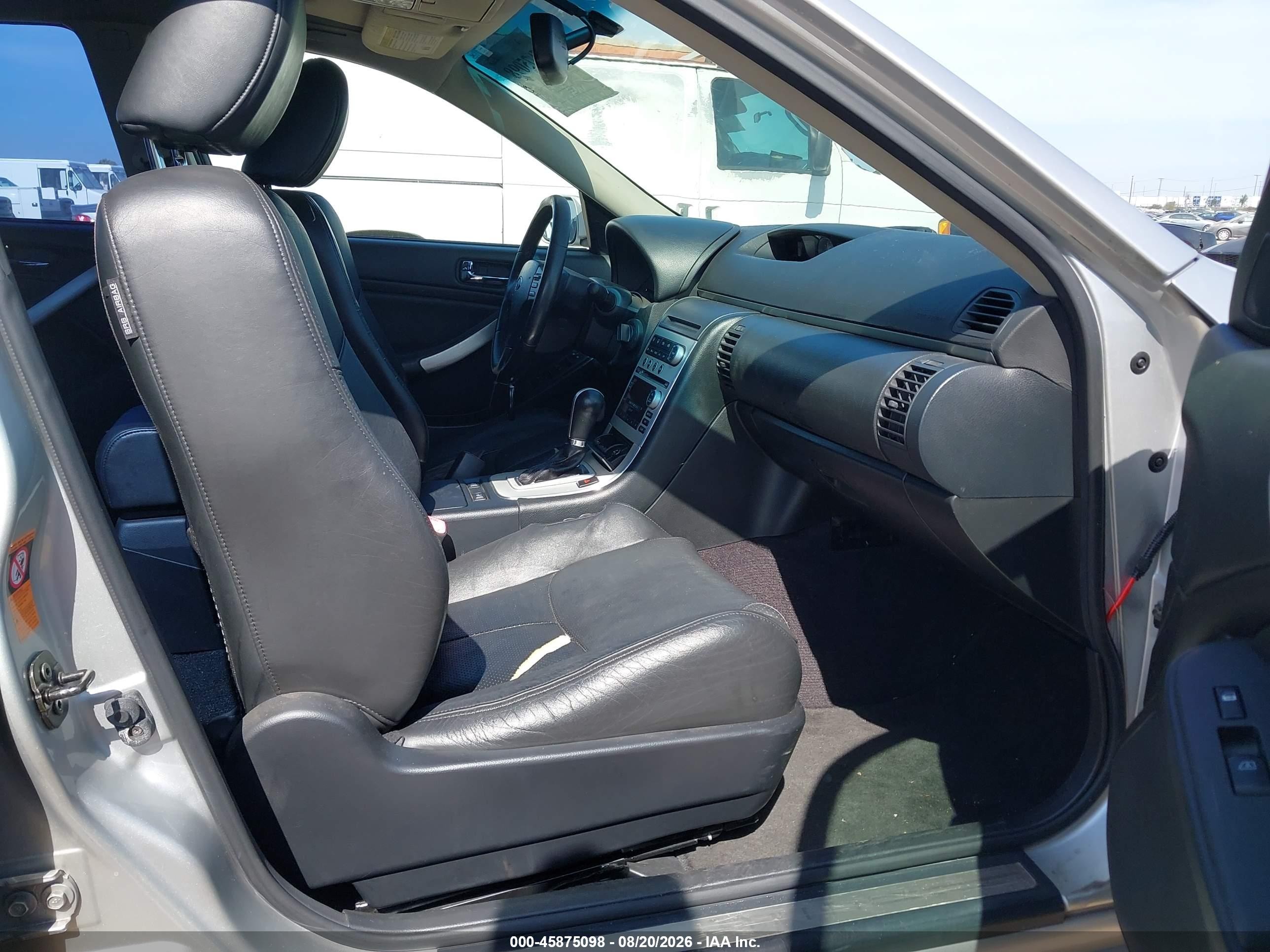 2006 Infiniti G35   Серебряный vin: JNKCV51E06M517630
