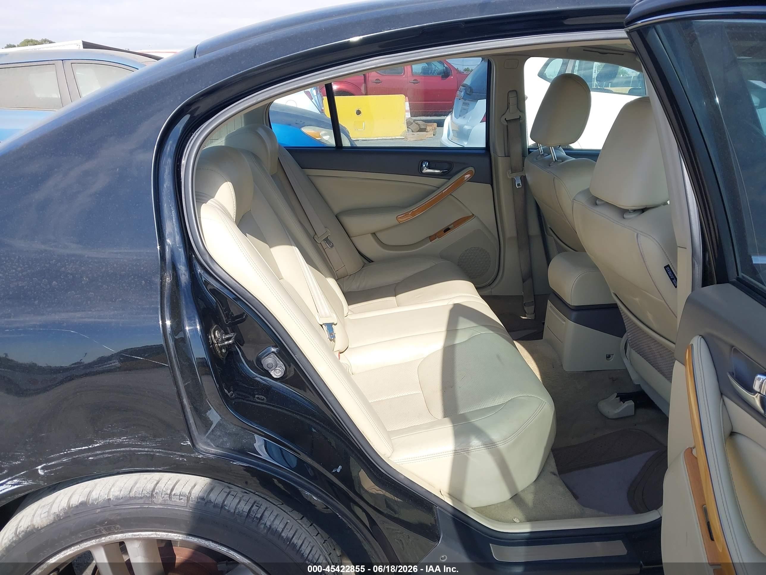 2006 Infiniti G35   Black vin: JNKCV51E06M520270