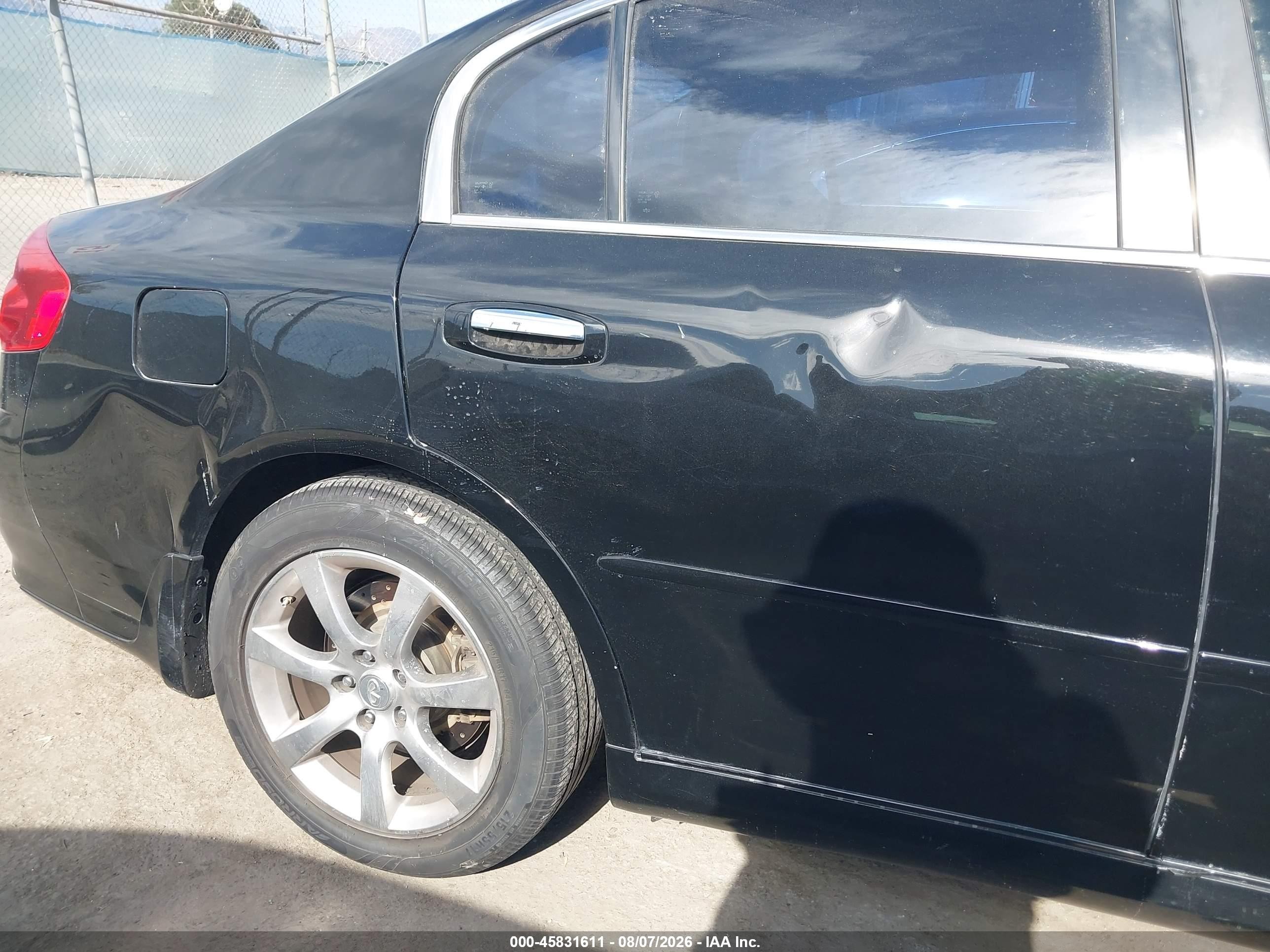 2006 Infiniti G35   Black vin: JNKCV51E16M519838