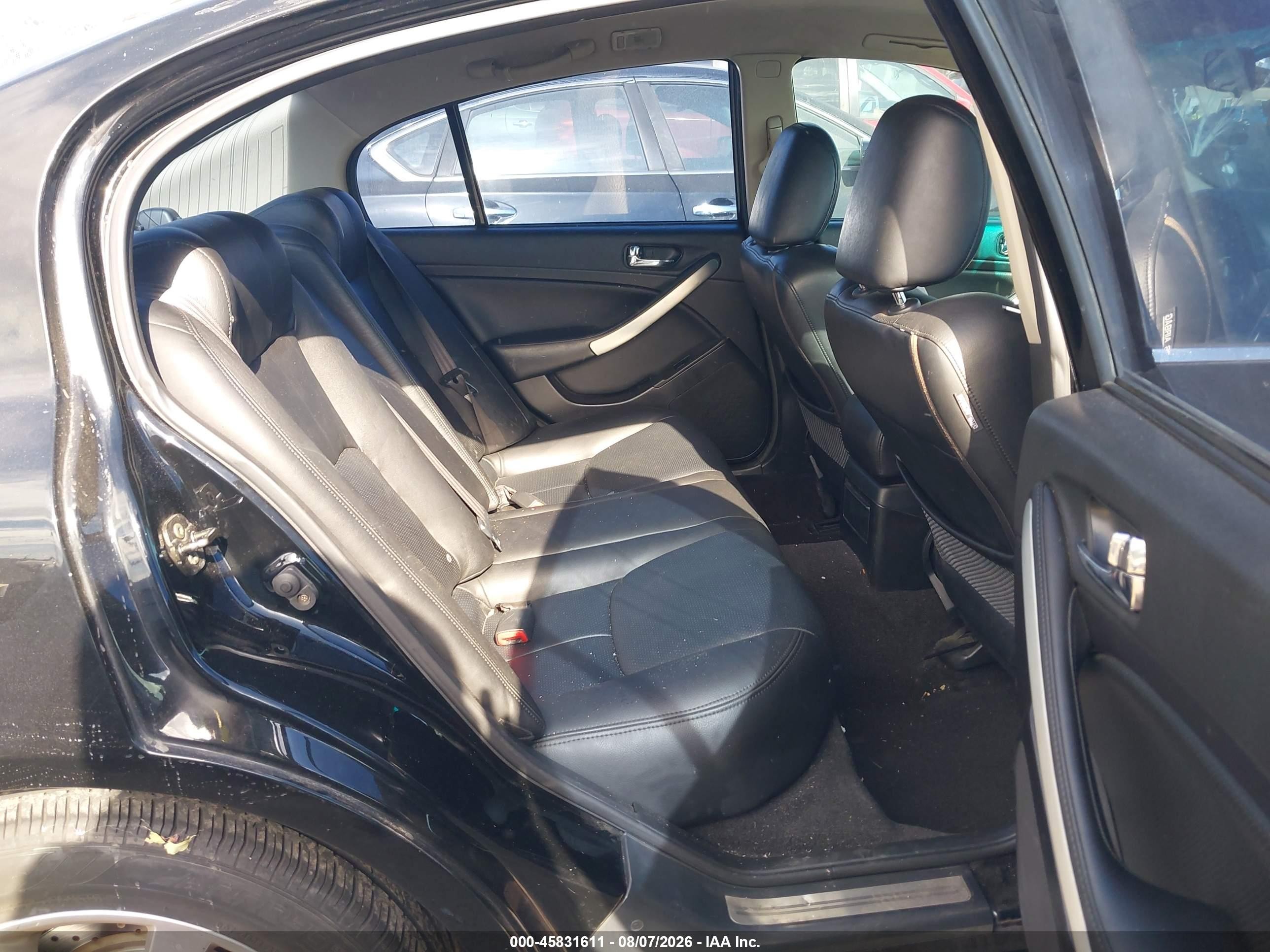 2006 Infiniti G35   Black vin: JNKCV51E16M519838