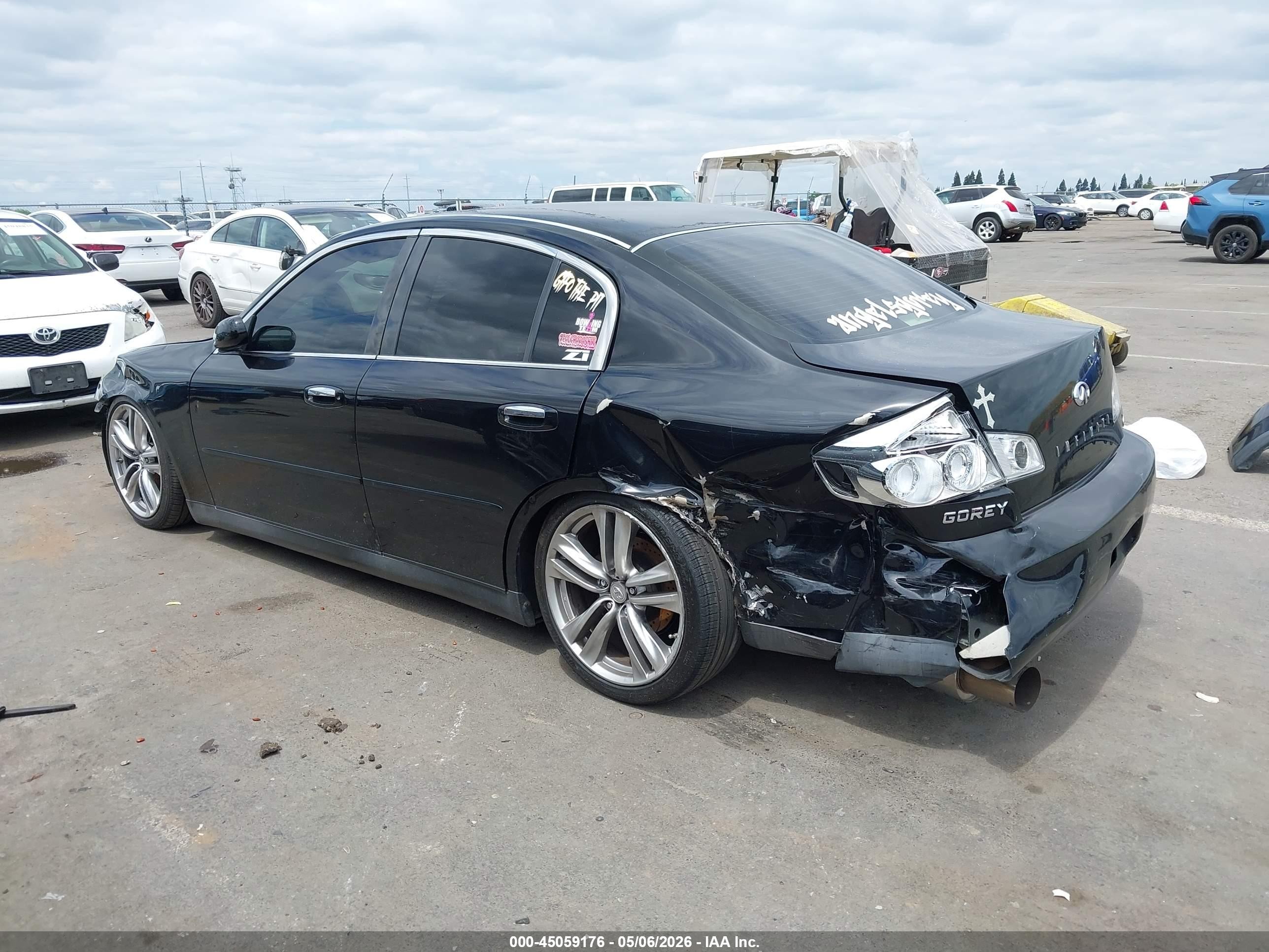 2003 Infiniti G35 Luxury Leather Черный vin: JNKCV51E23M304402