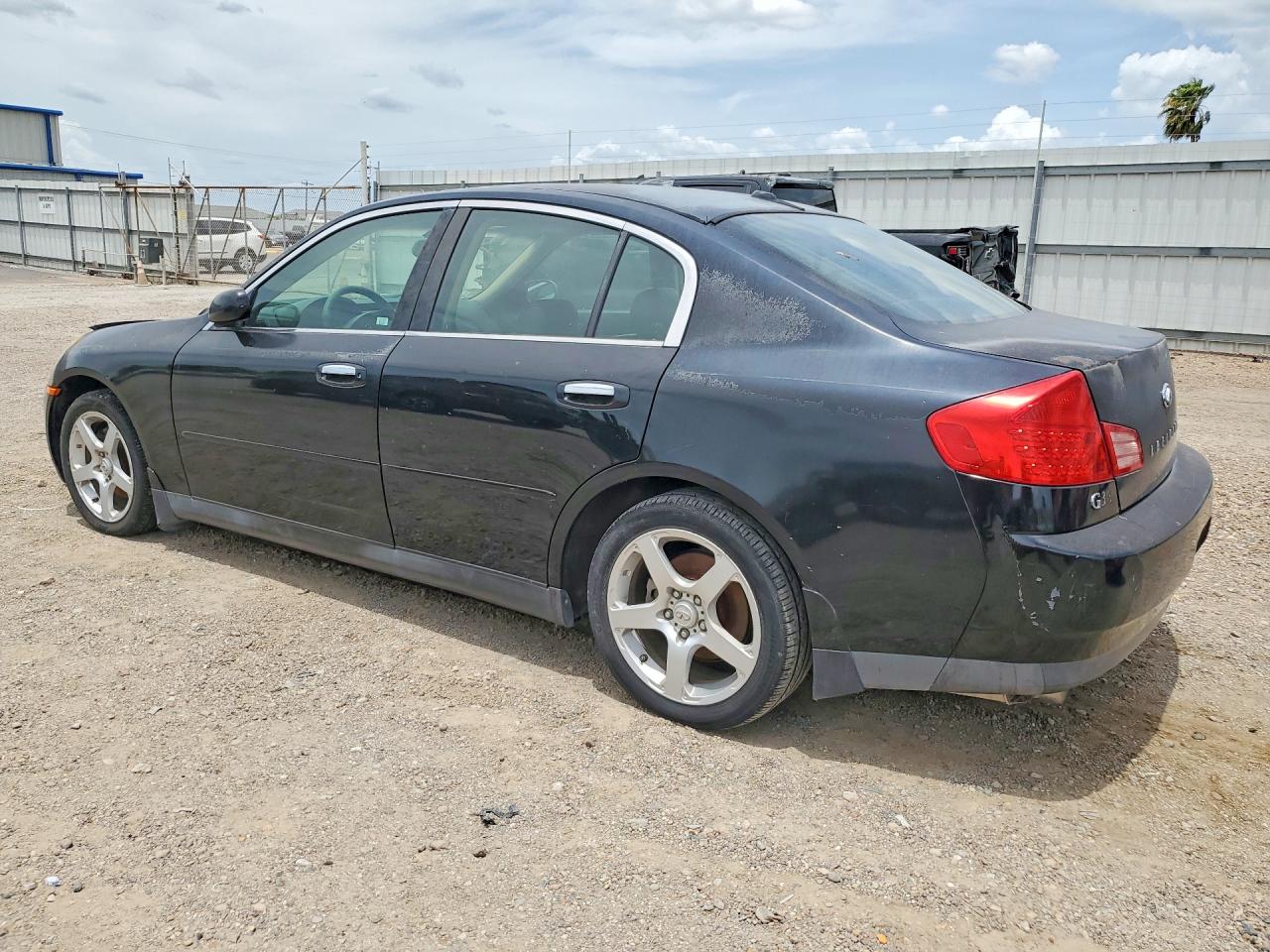 2004 Infiniti G35 Base Black vin: JNKCV51E24M607214