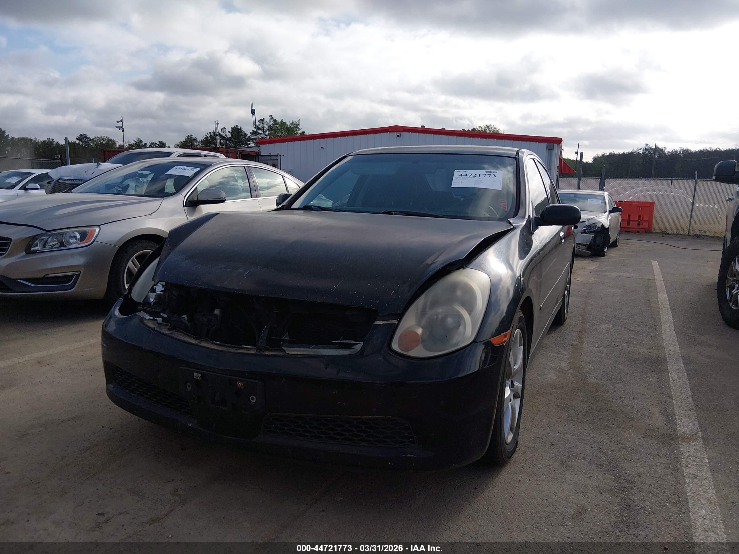 2005 Infiniti G35   Black vin: JNKCV51E25M207168