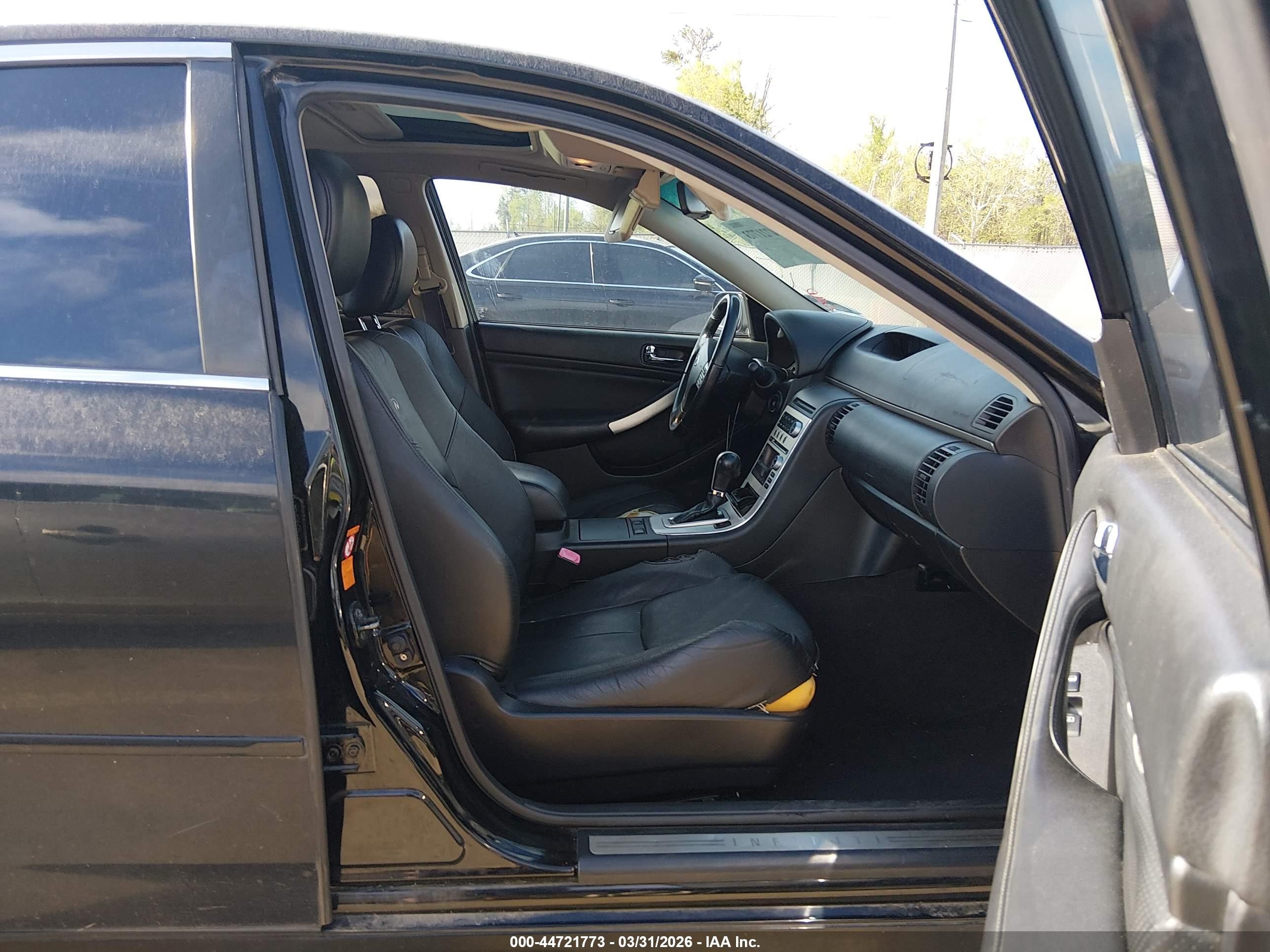 2005 Infiniti G35   Black vin: JNKCV51E25M207168