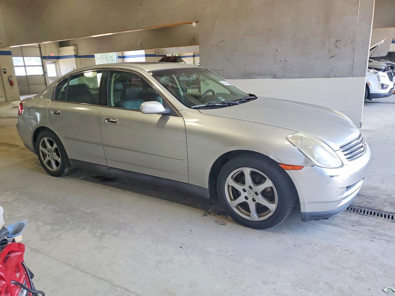 2003 Infiniti G35 Base Silver vin: JNKCV51E33M330930