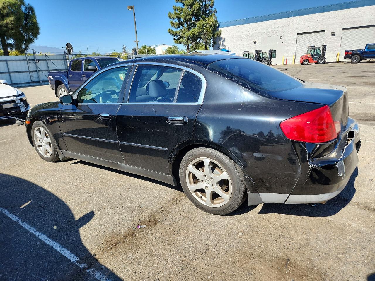 2004 Infiniti G35 Base Black vin: JNKCV51E34M111113