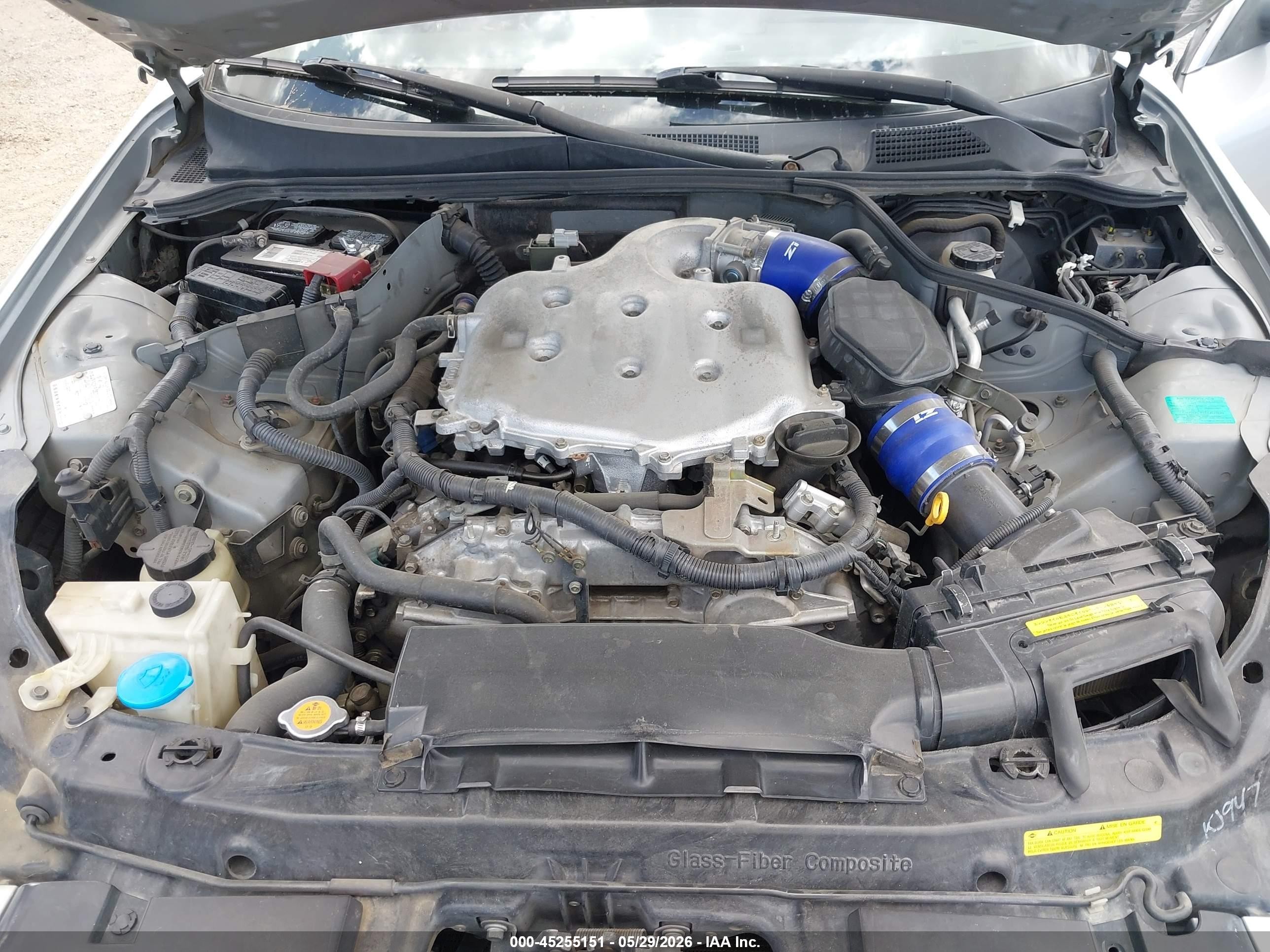 2005 Infiniti G35   Silver vin: JNKCV51E35M211570