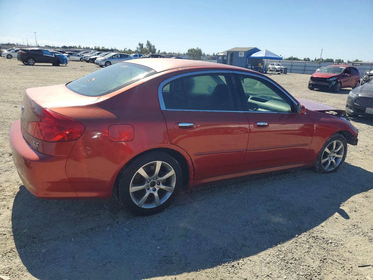 2006 Infiniti G35 Base Red vin: JNKCV51E36M502572