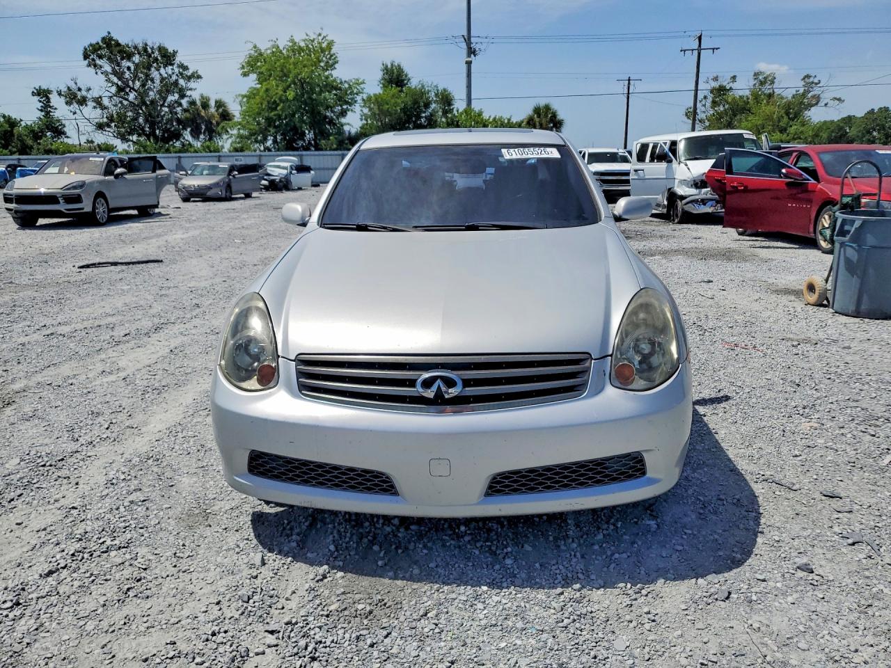 2006 Infiniti G35 Base Silver vin: JNKCV51E36M502779